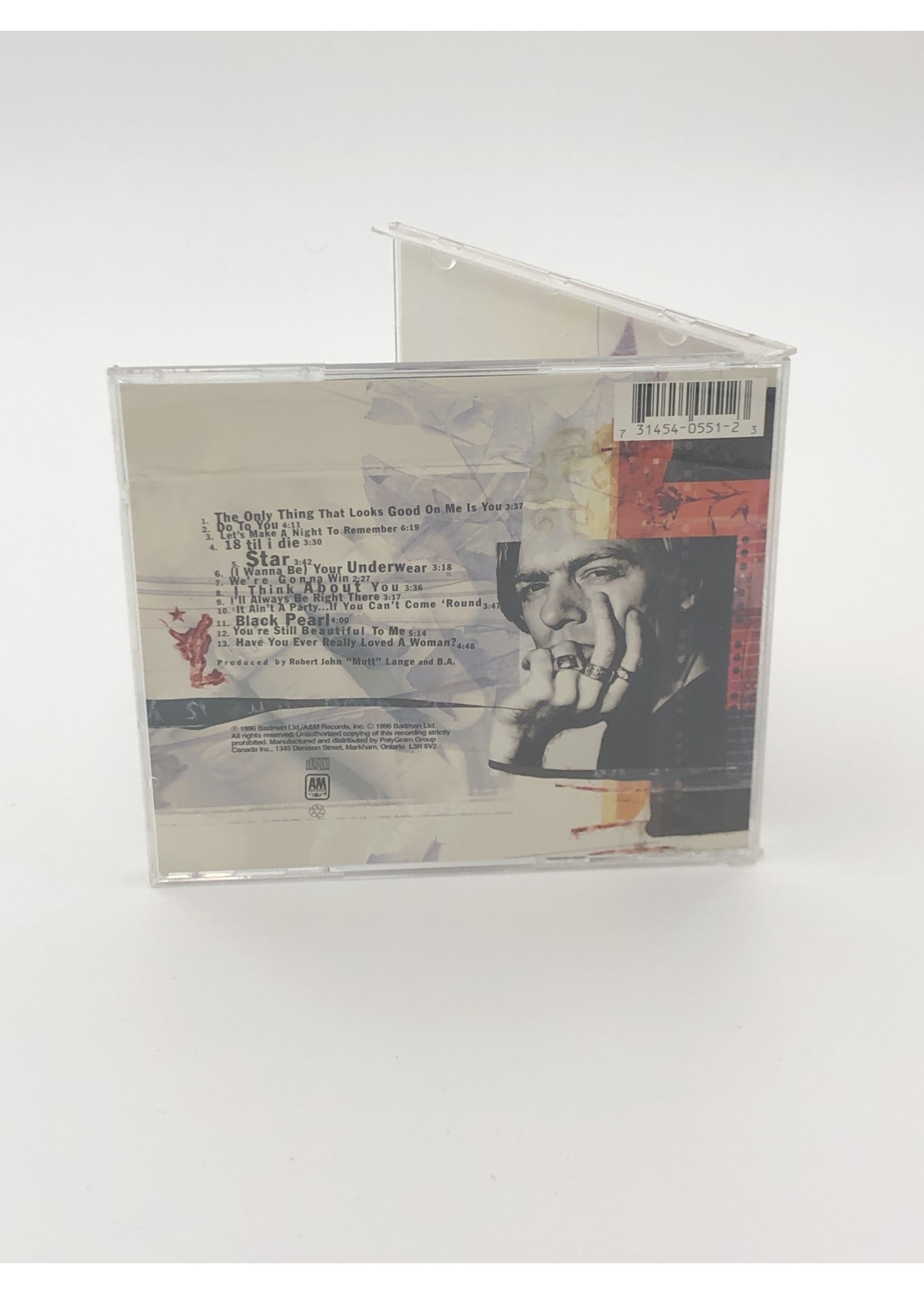 CD Bryan Adams 18 Until I Die CD