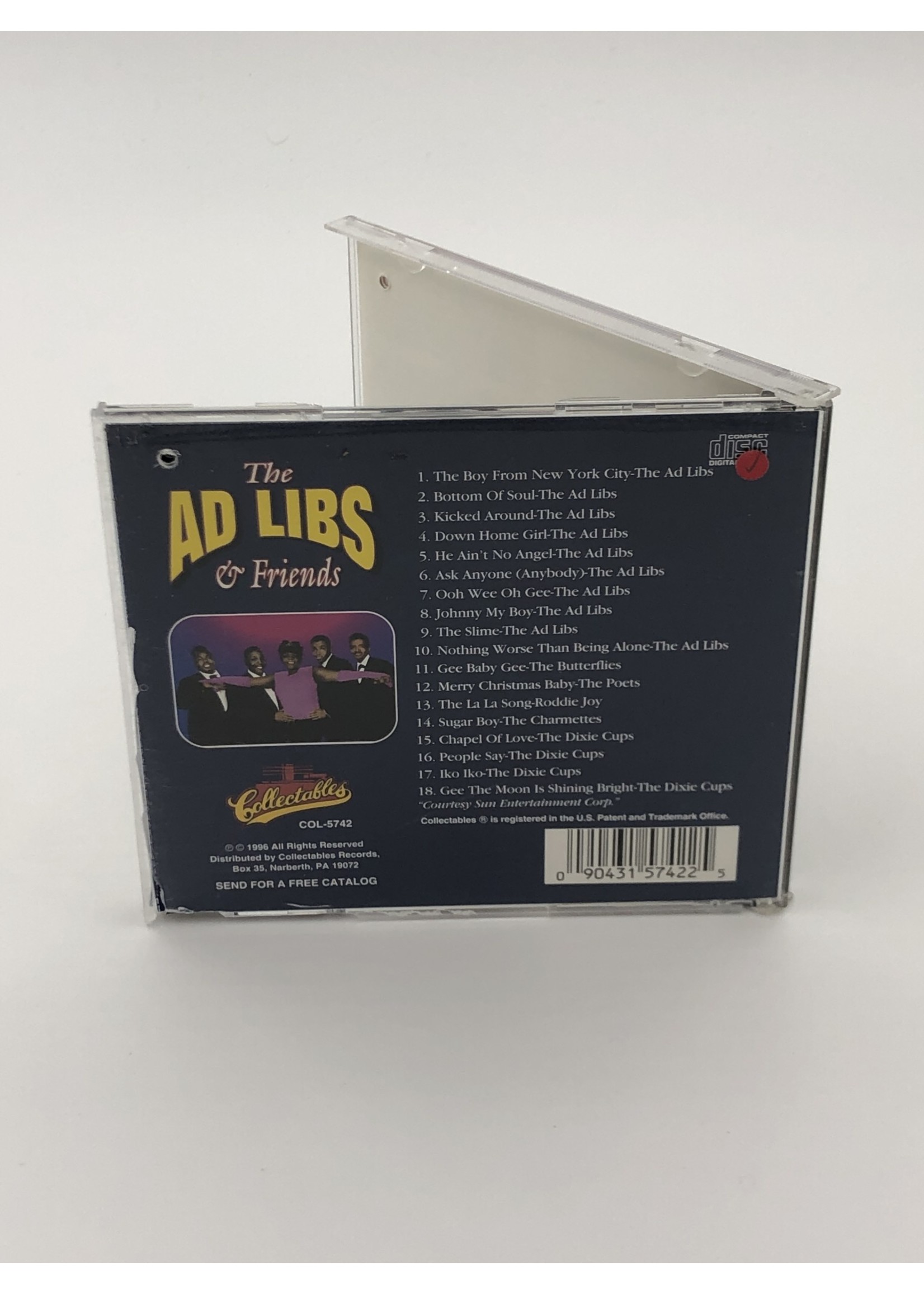 CD The Ad Libs & Friends CD