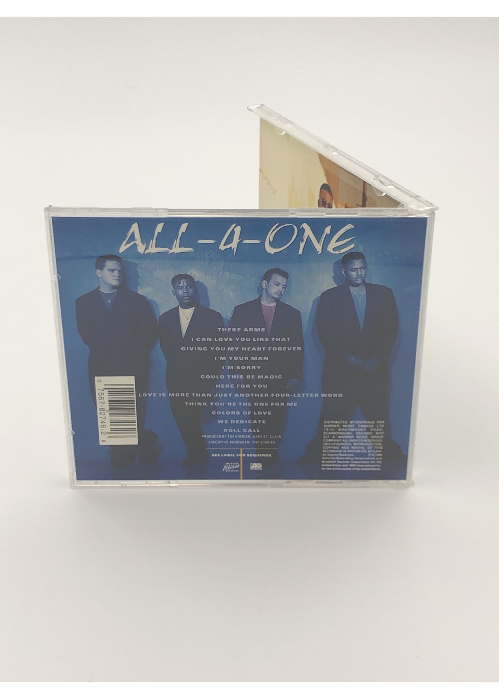 CD All 4 One: And the Music Speaks CD