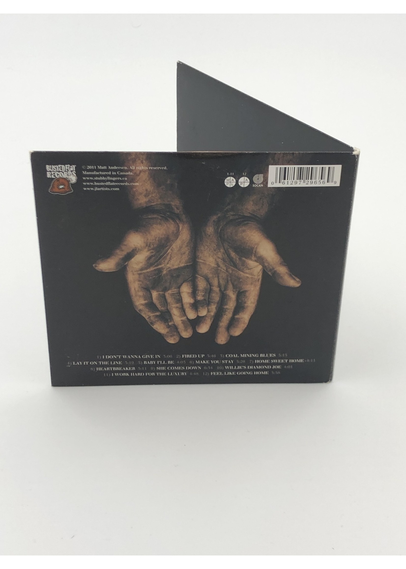 CD Matt Andersen: Coal Mining Blues CD