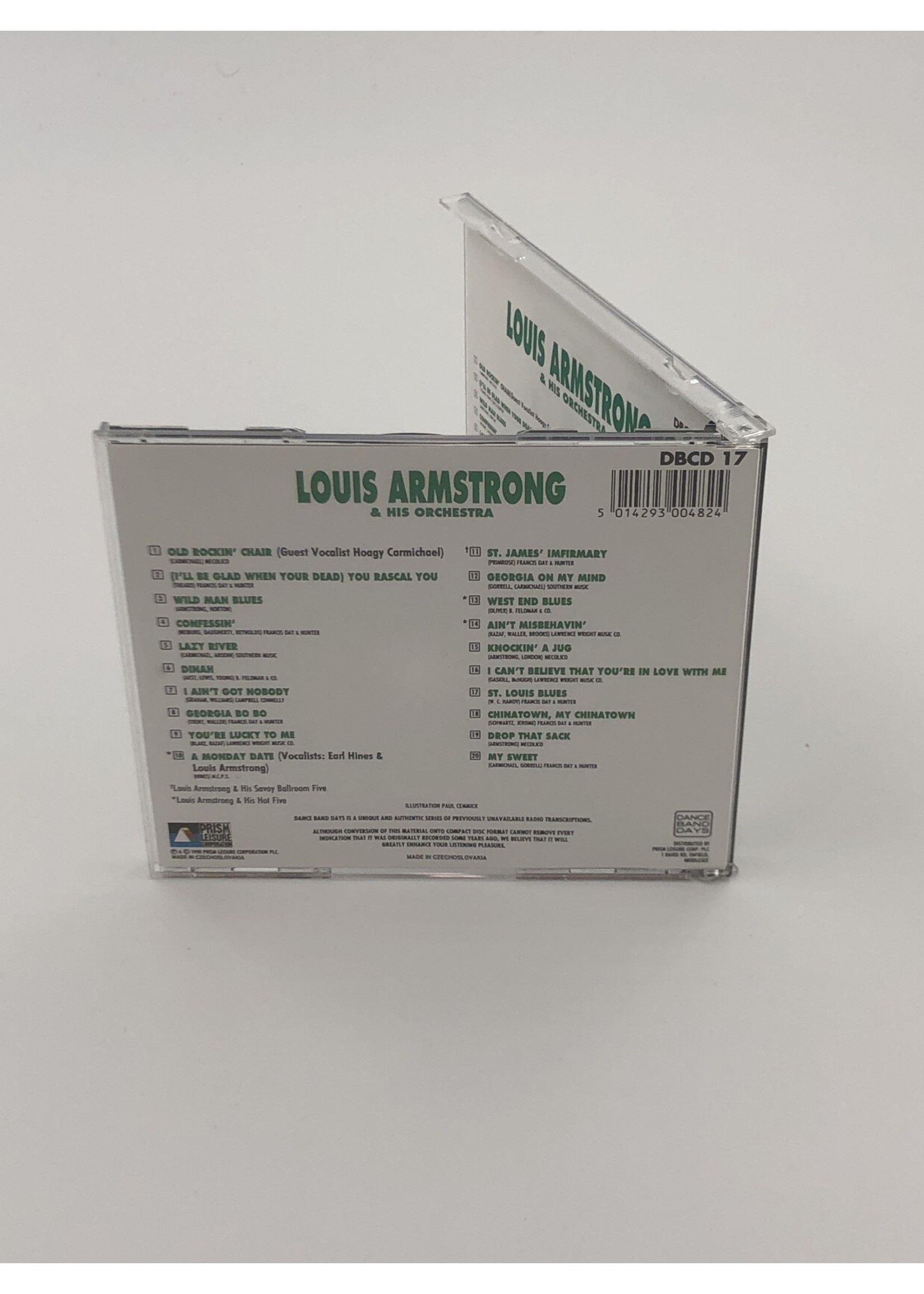 CD Louis Armstrong & His Orchestra CD
