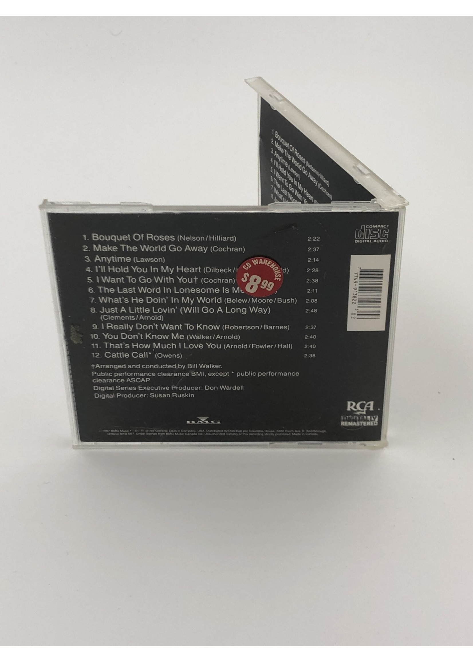 CD   The Best of Eddie Arnold CD