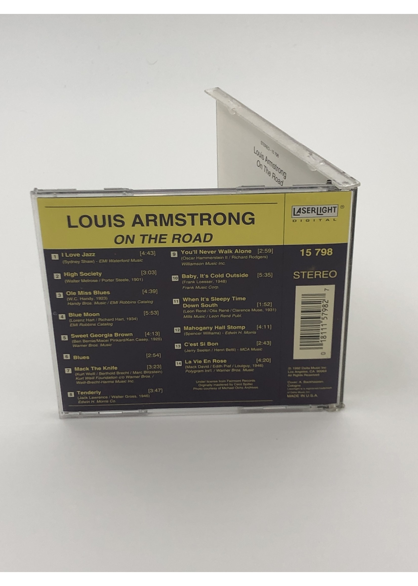 CD   Louis Armstrong: On the Road CD
