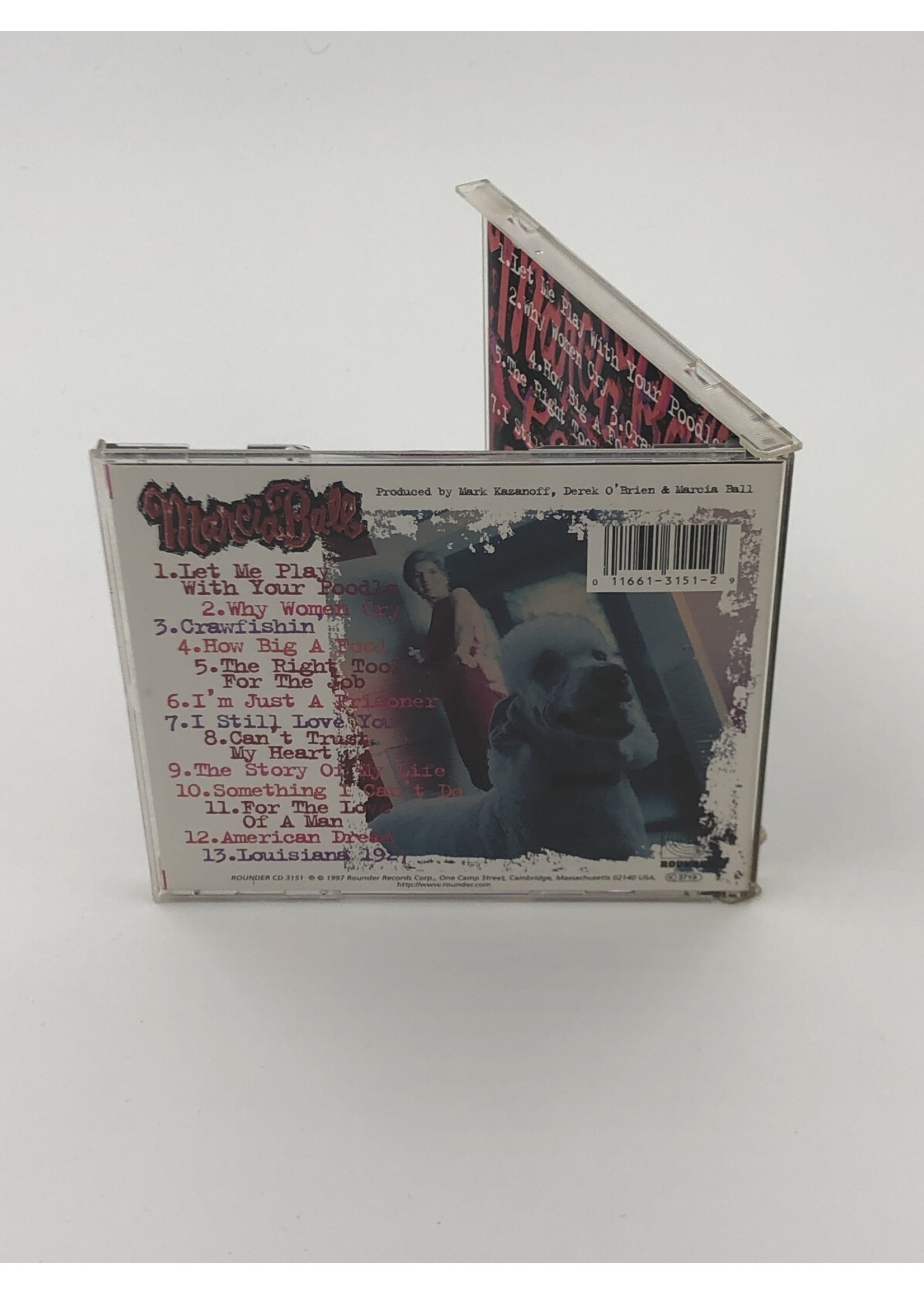 CD   Marcia Ball: Let me play with your Poodle CD