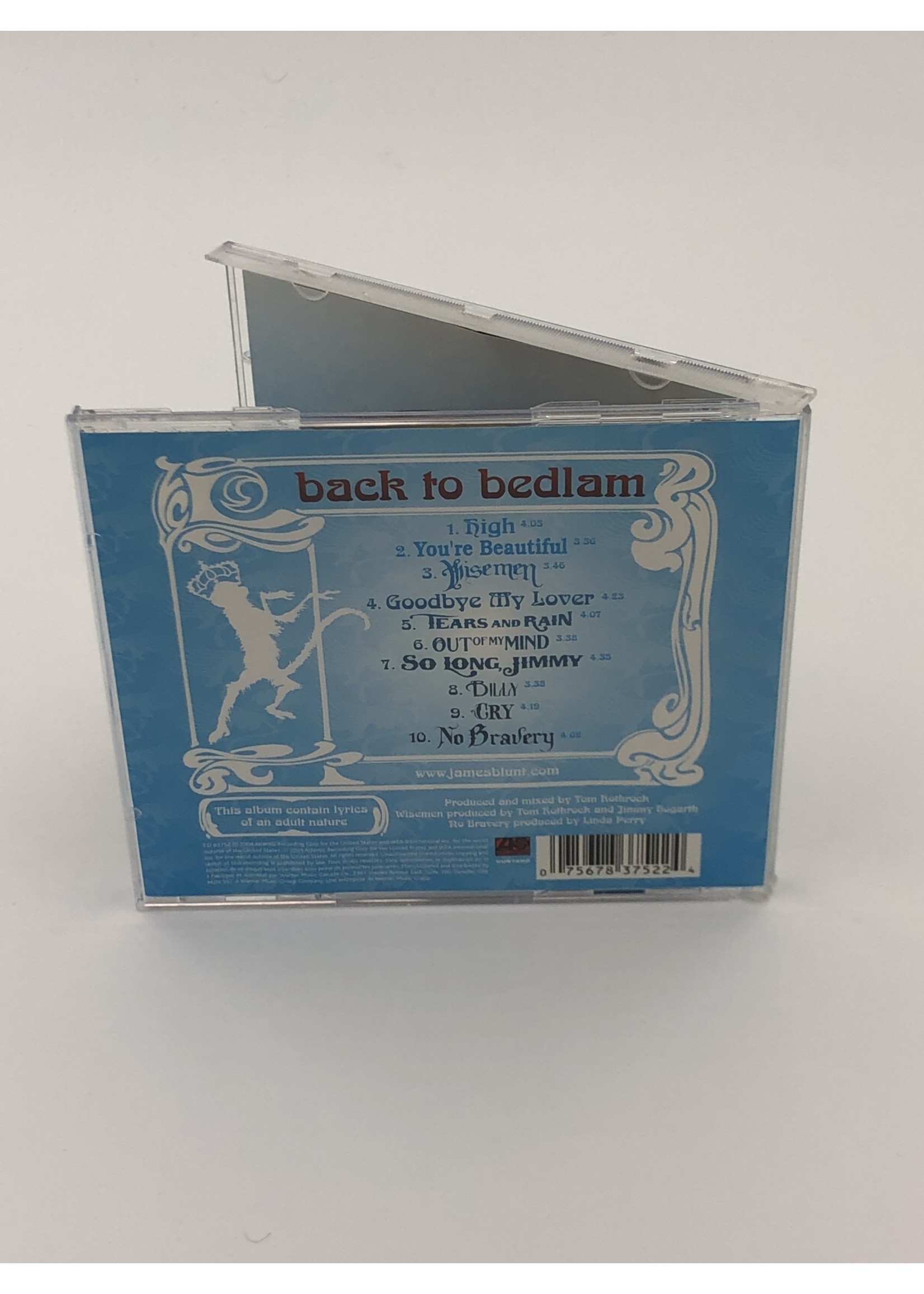 CD James Blunt: Back to Bedlam CD