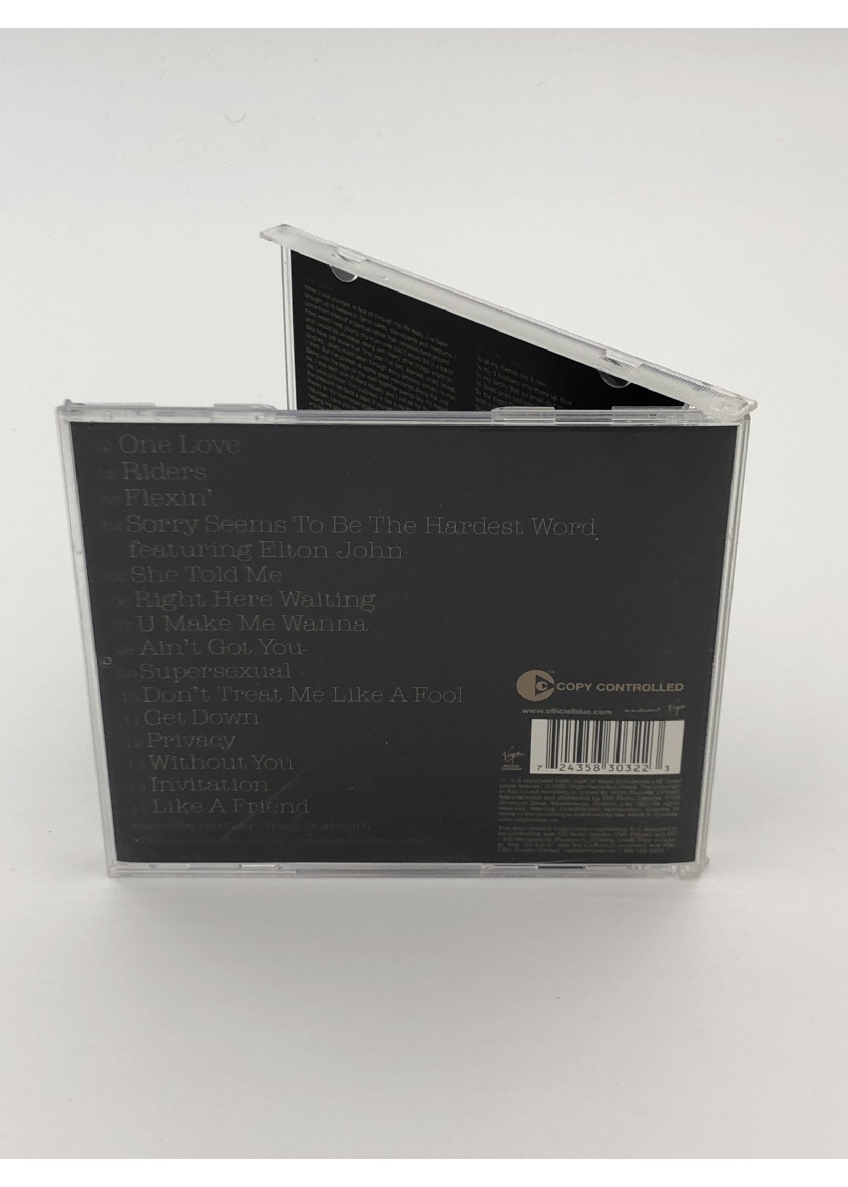 CD   Blue: One Love CD