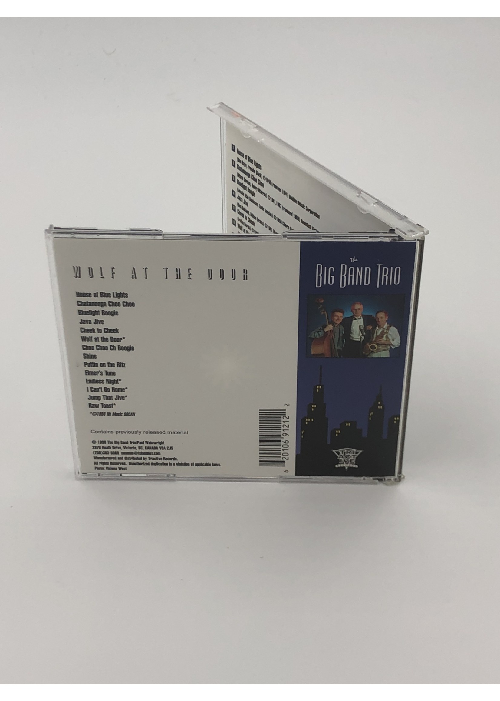 CD The Big Band Trio Wolf at the Door CD
