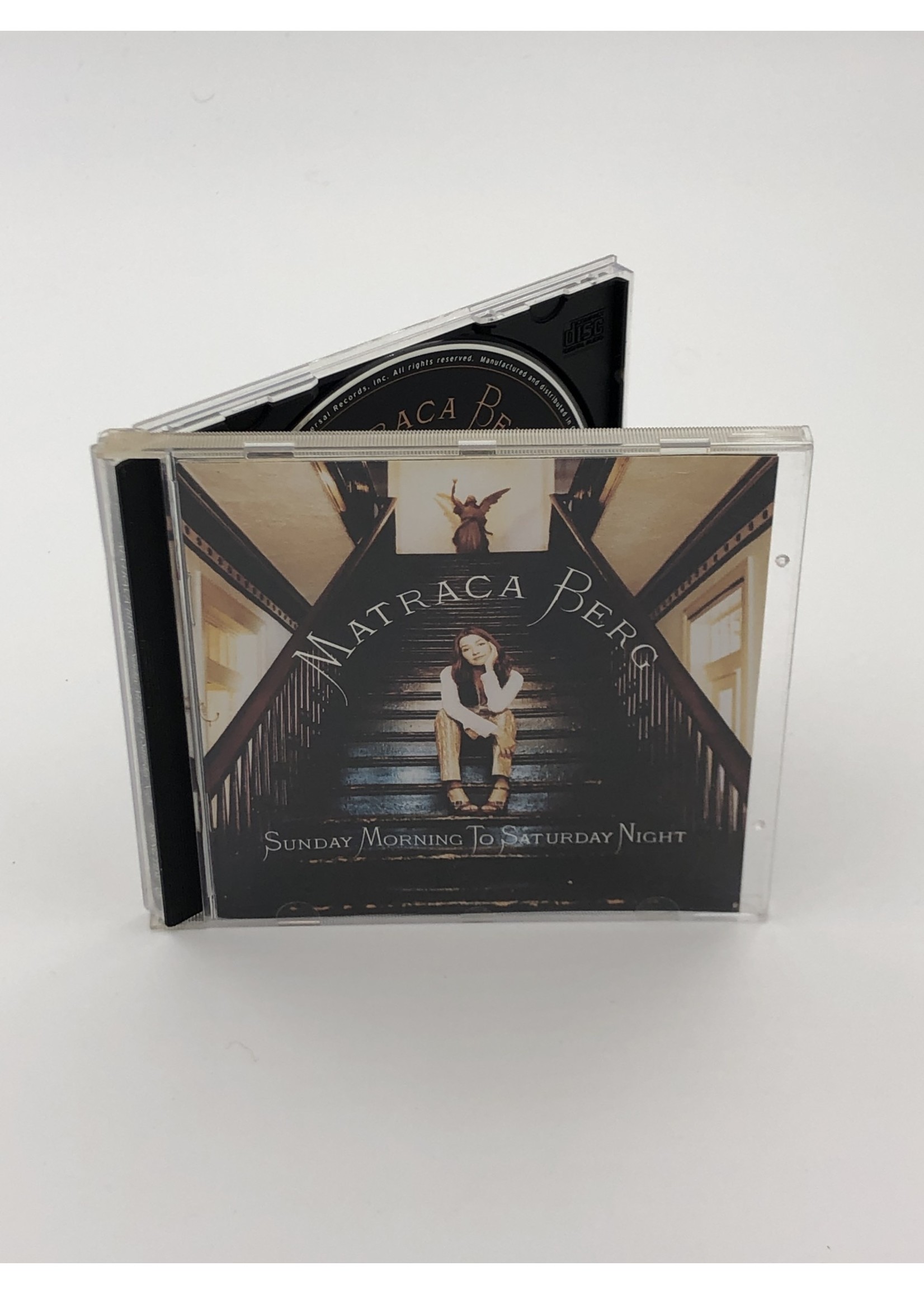 CD Matraca Berg: Sunday Morning to Saturday Night CD