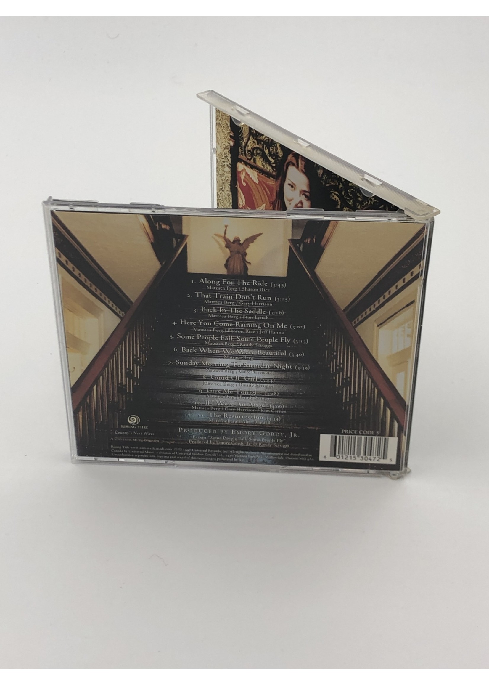 CD Matraca Berg: Sunday Morning to Saturday Night CD