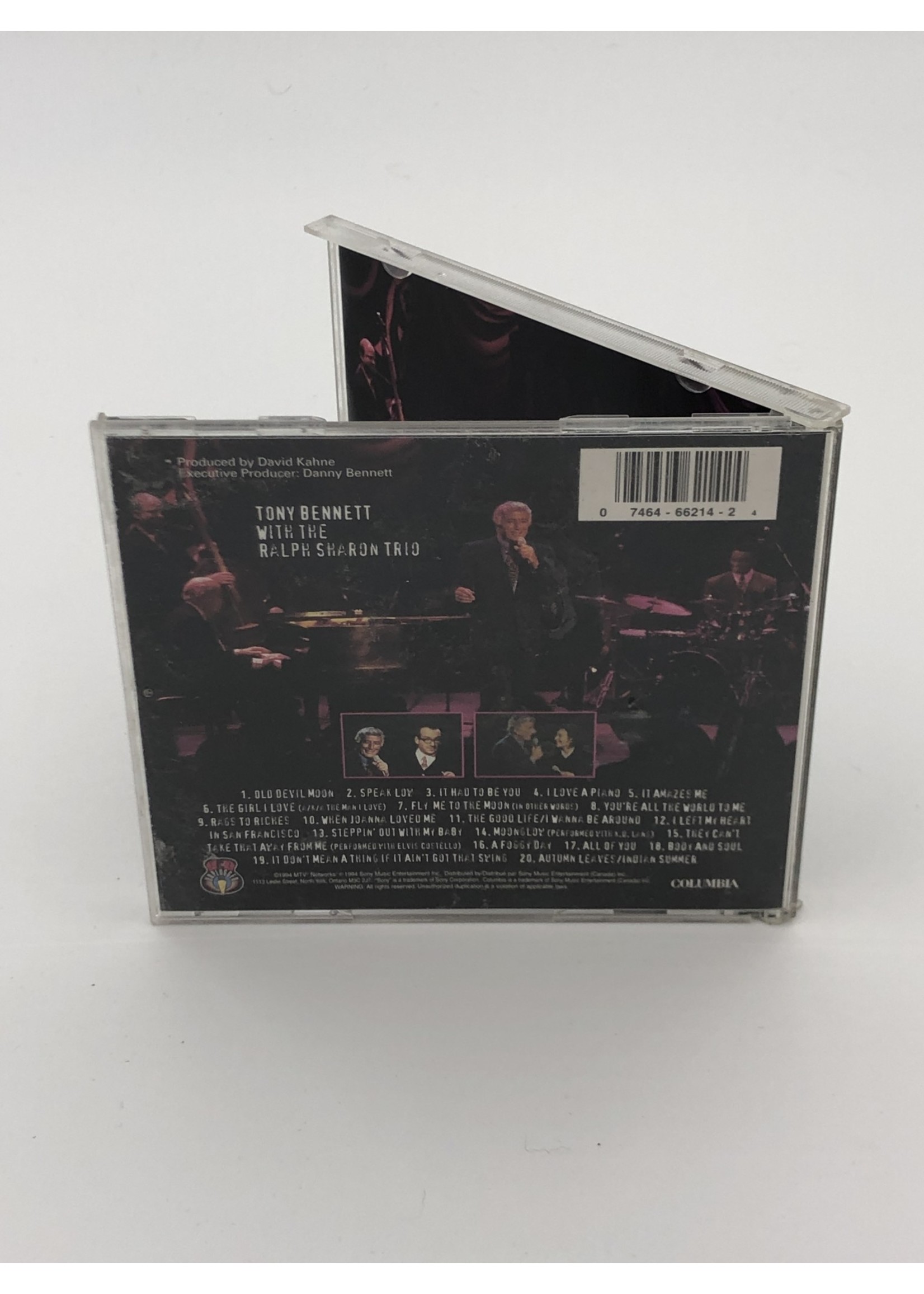 CD Tony Bennett: MTV Unplugged CD