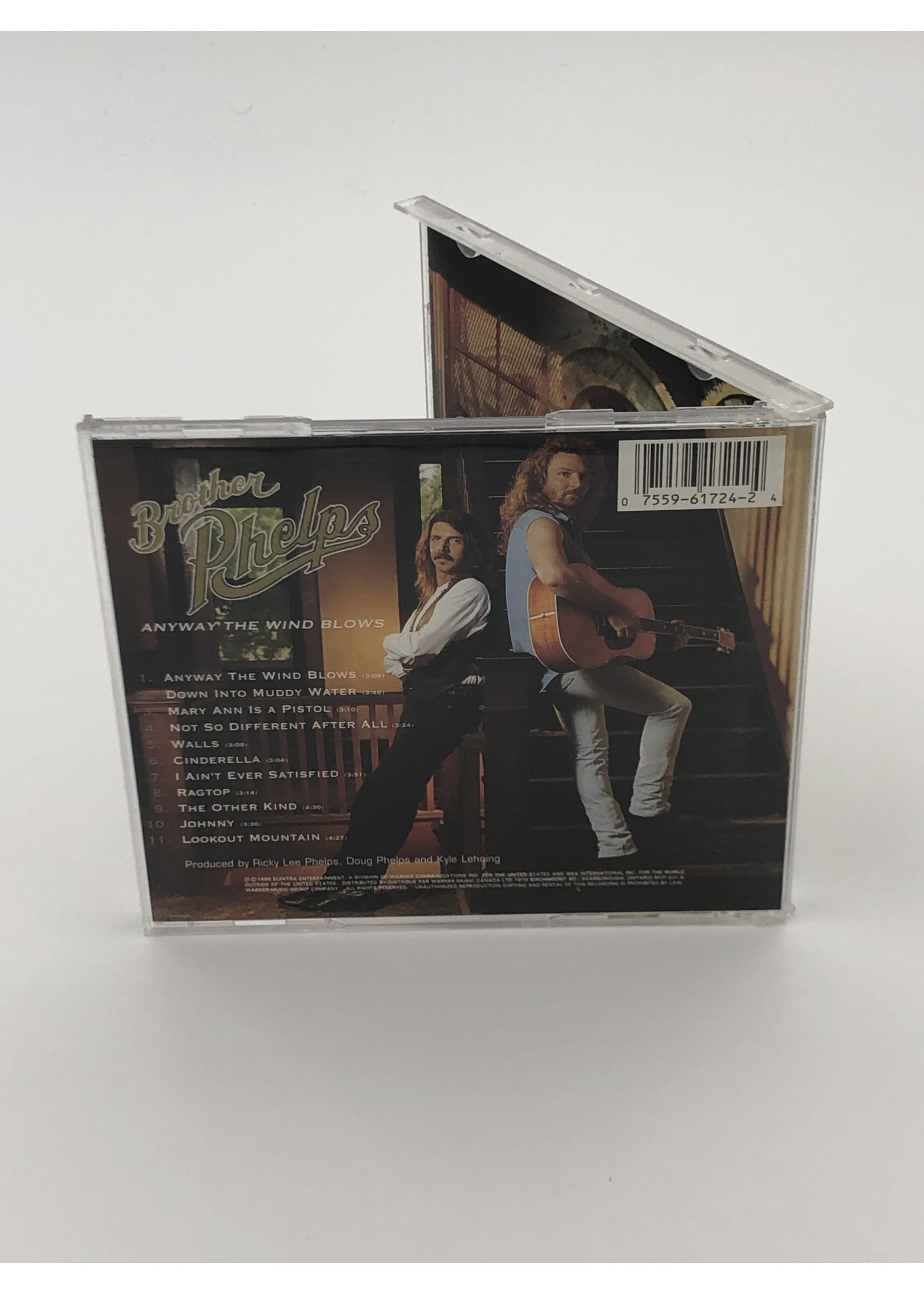 CD Brother Phelps: Anyway the Wind Blows CD