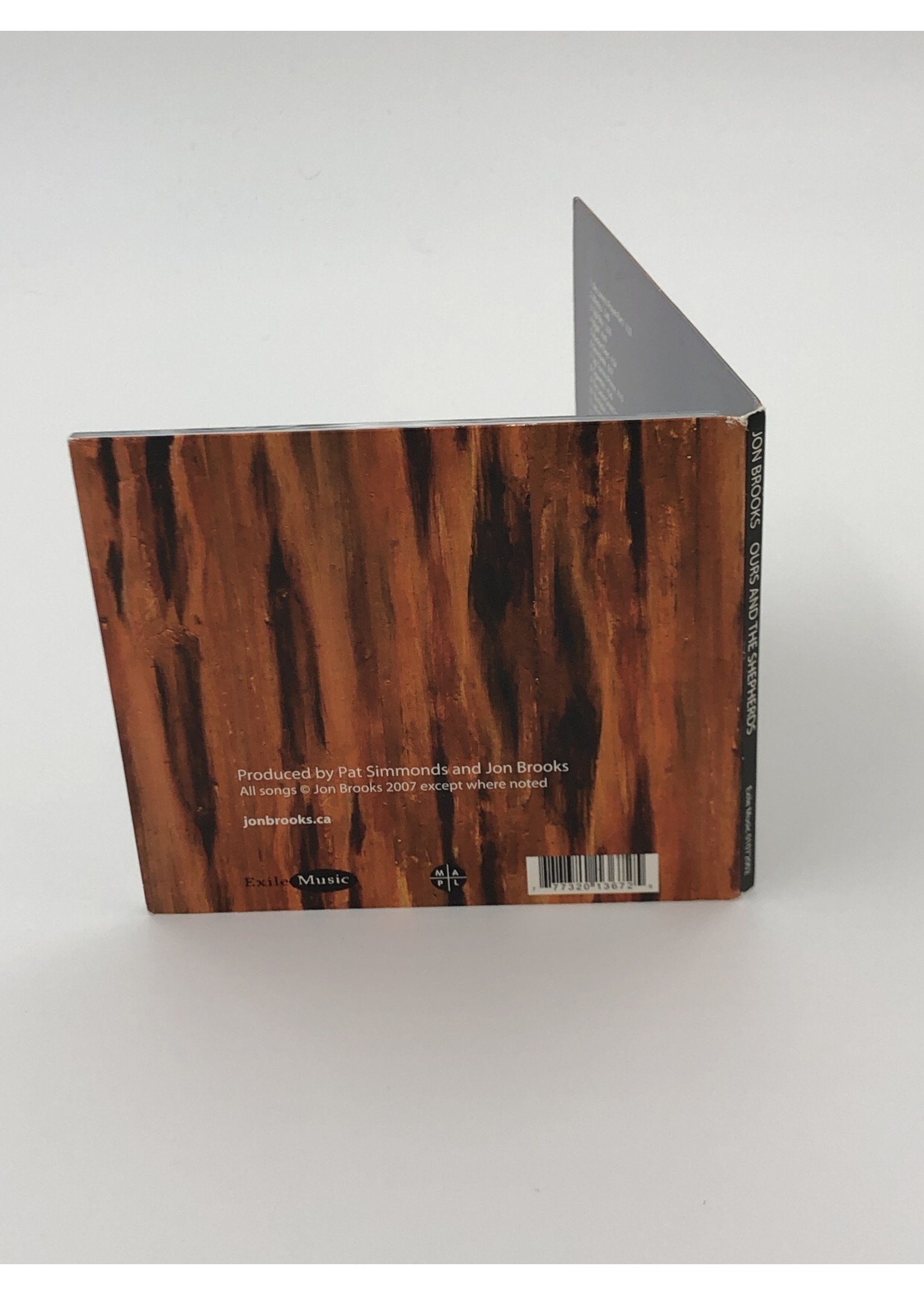 CD Jon Brooks: Ours and the Shepherds CD