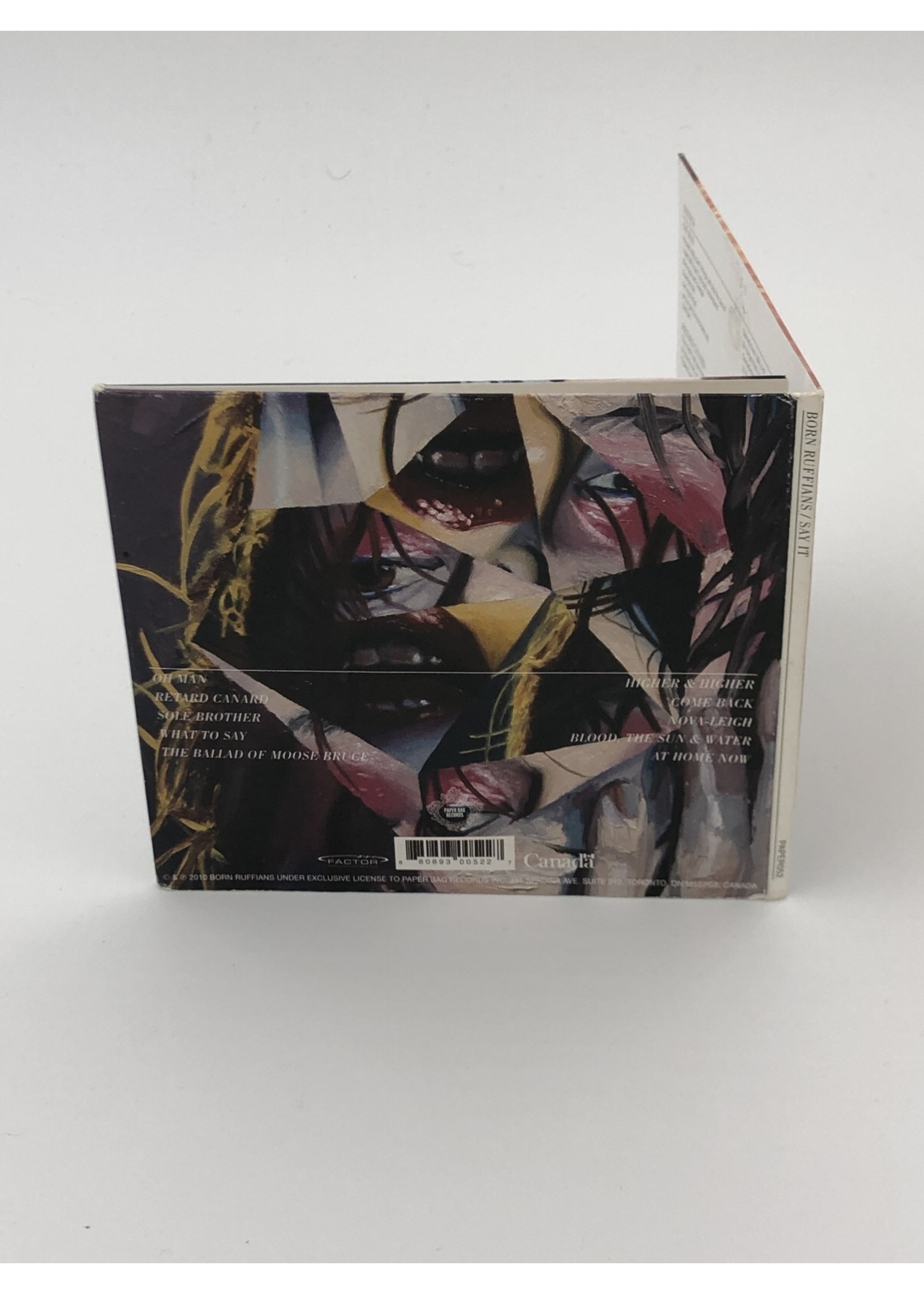 CD Born Ruffians: Say It CD