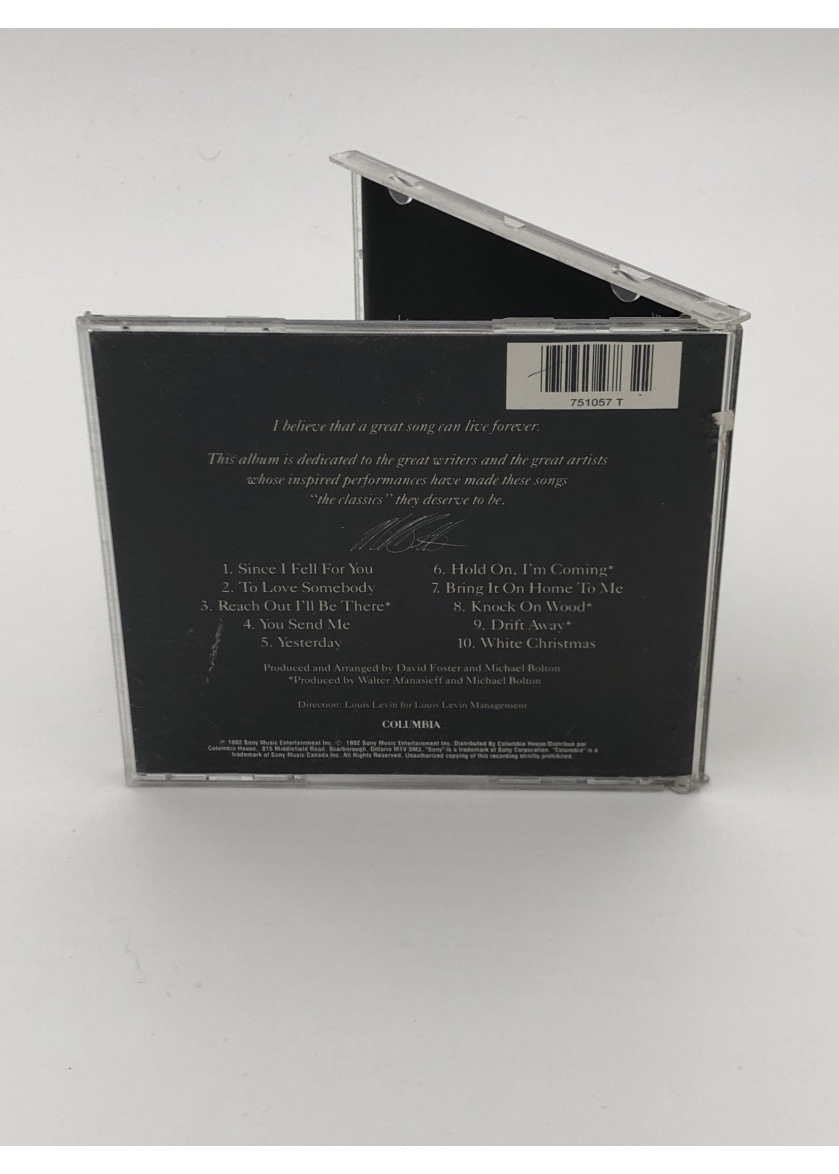 CD Michael Bolton Timeless The Classics CD