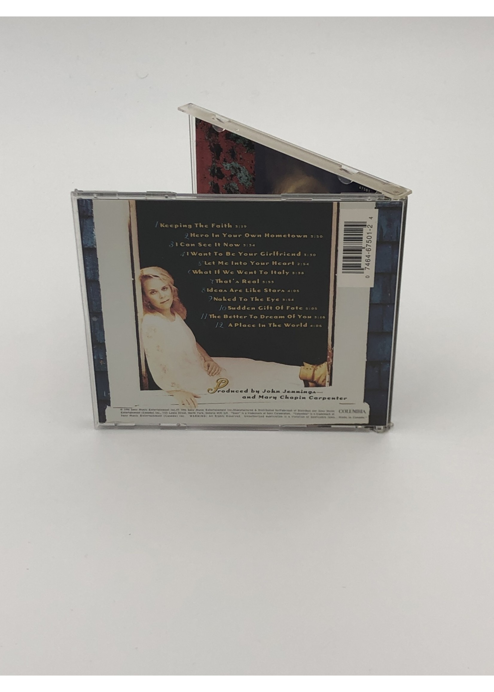 CD Mary Chapin Carpenter: A Place in the World CD