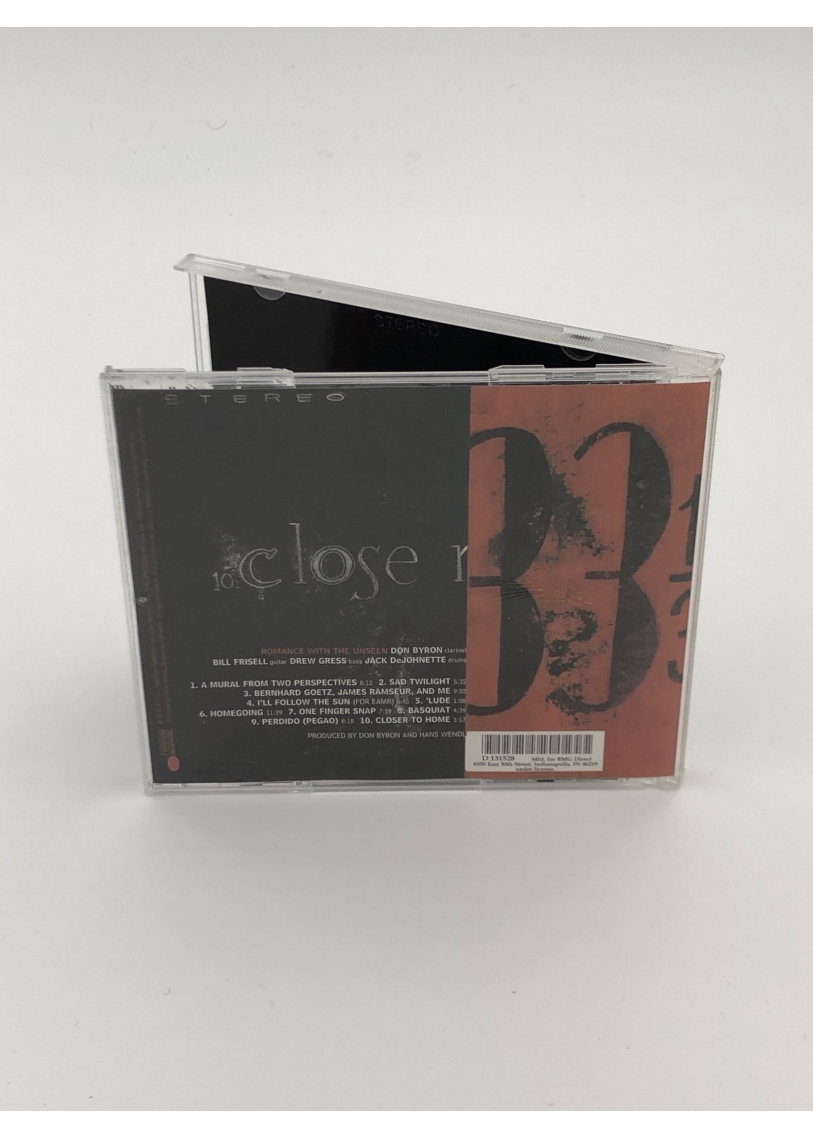 CD Don Byron: Romance with the Unseen CD