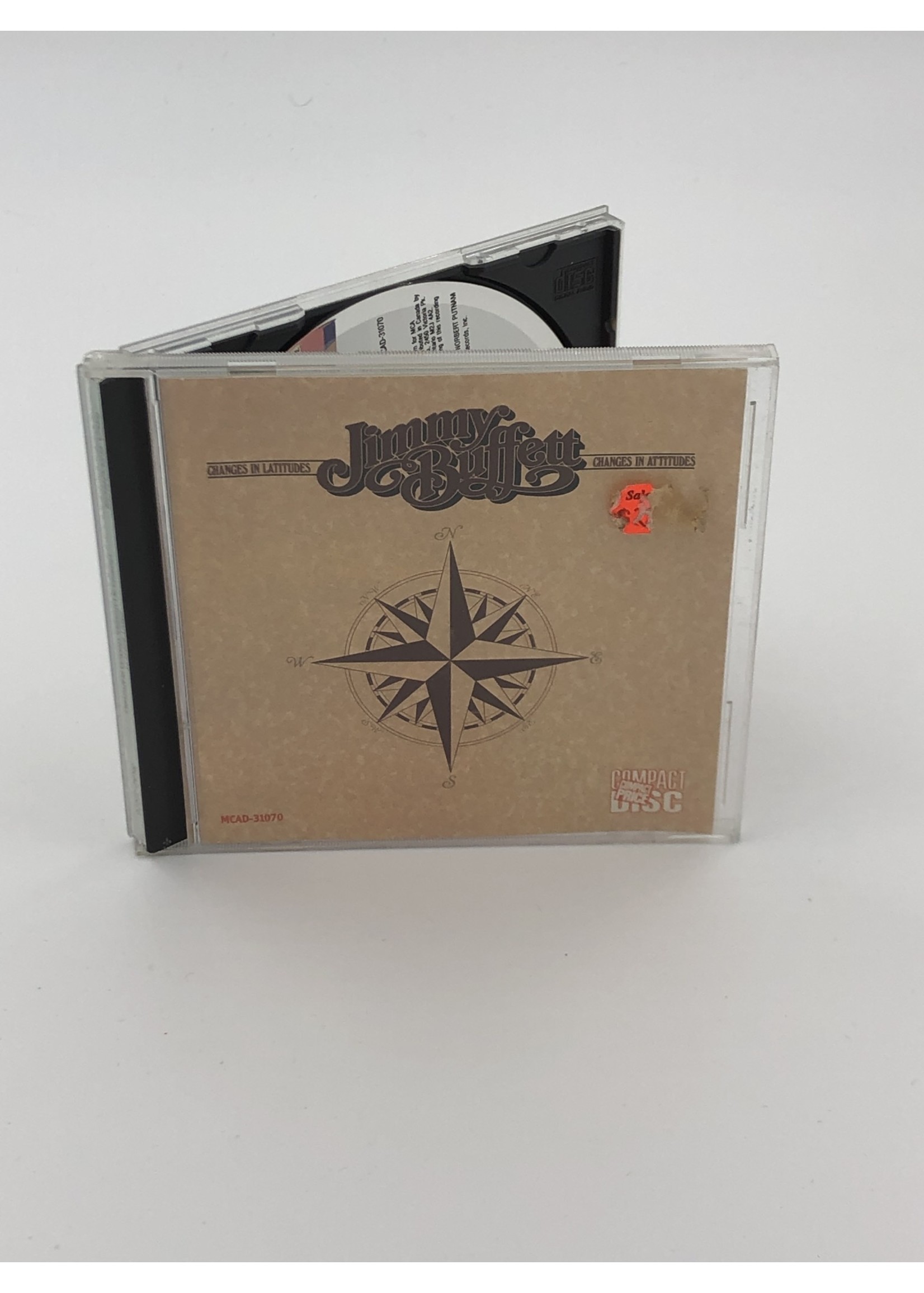 CD Jimmy Buffett Changes in Latitudes Changes in Attitudes CD