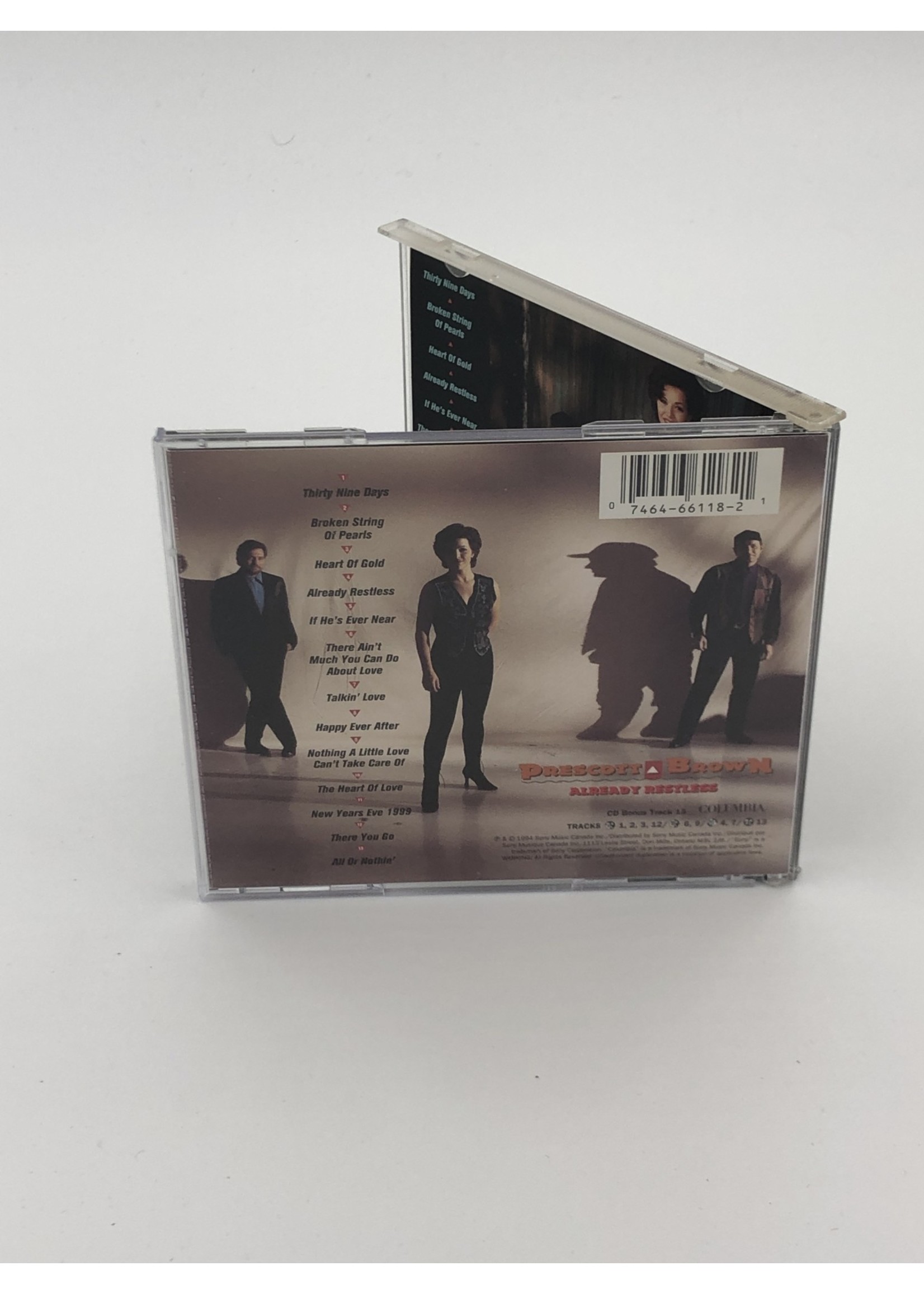 CD Prescott Brown: Already Restless CD