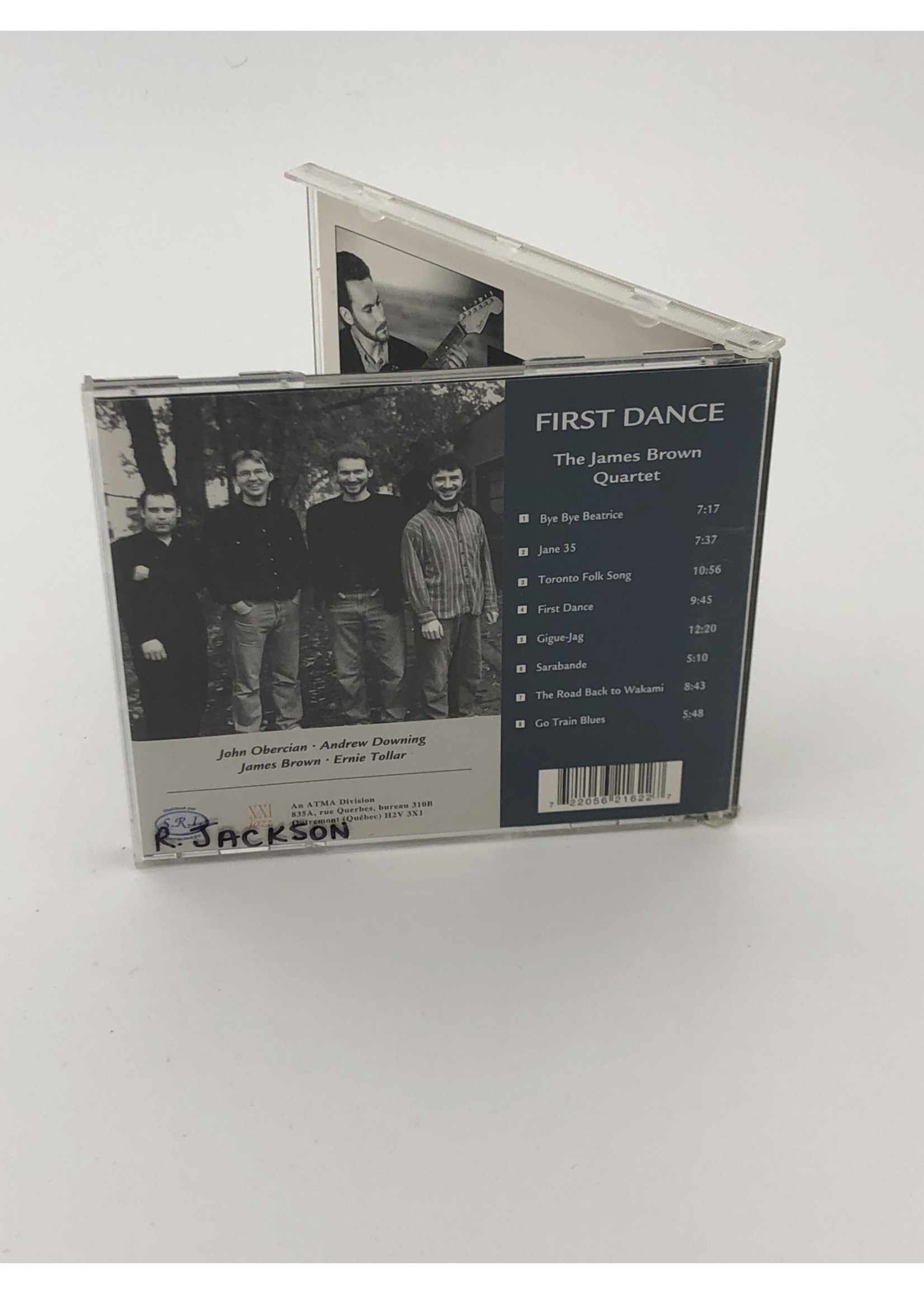 CD The James Brown Quartet: First Dance CD