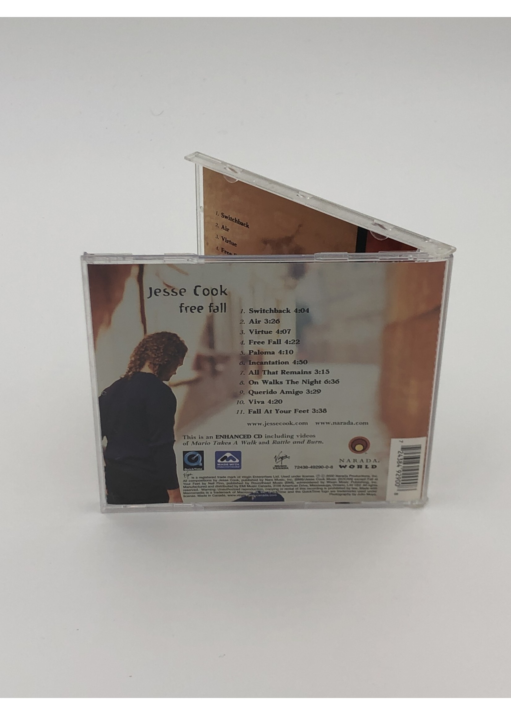CD Jesse Cook: Free Fall CD