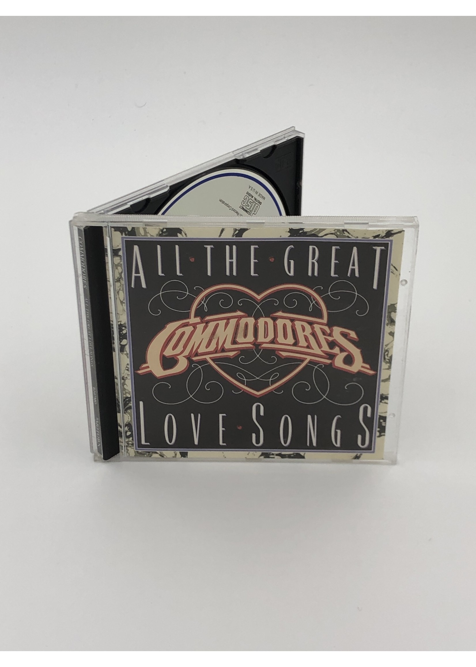 CD Commodores: All the Great Love Songs CD