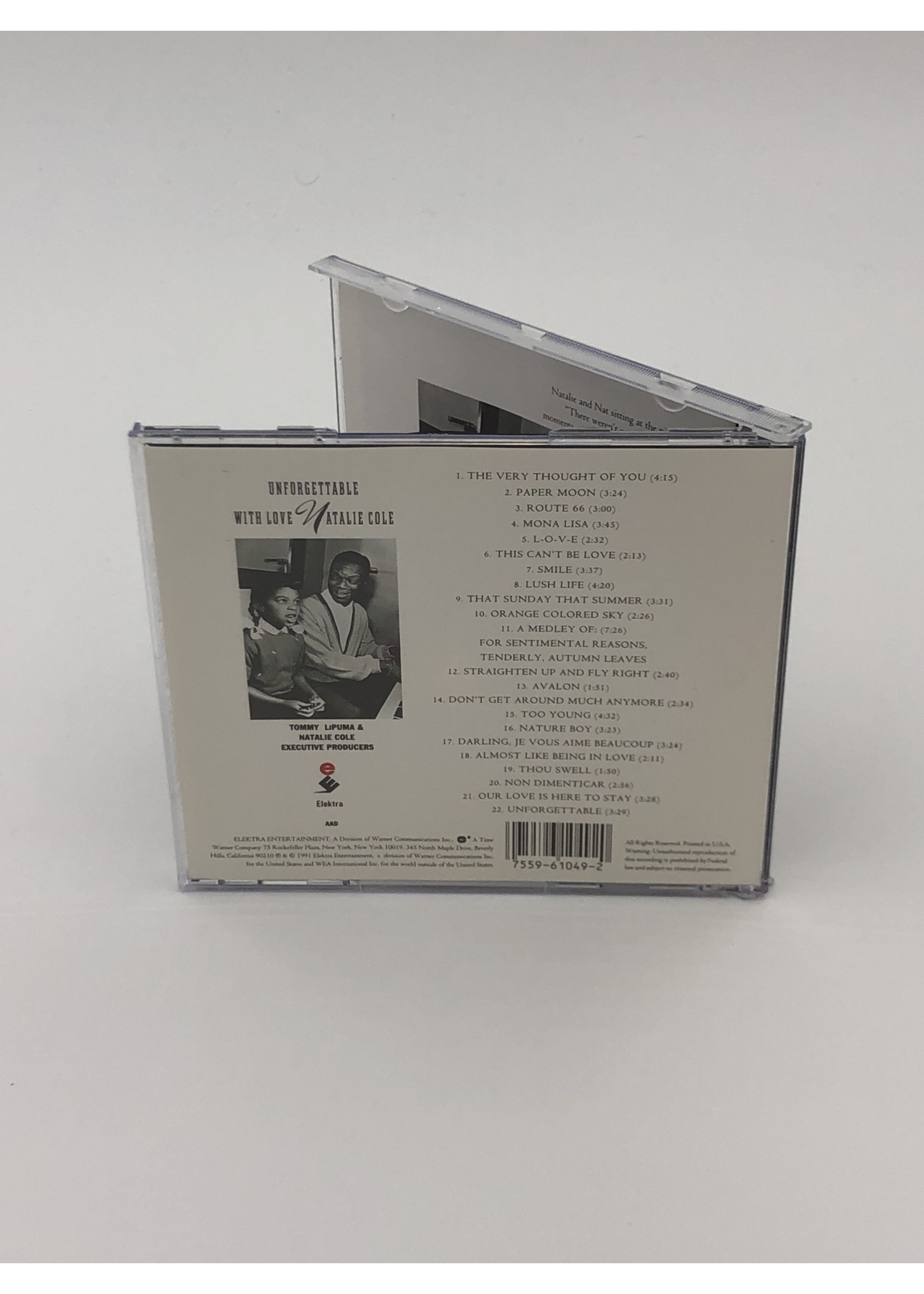 CD Natalie Cole: Unforgettable With Love CD