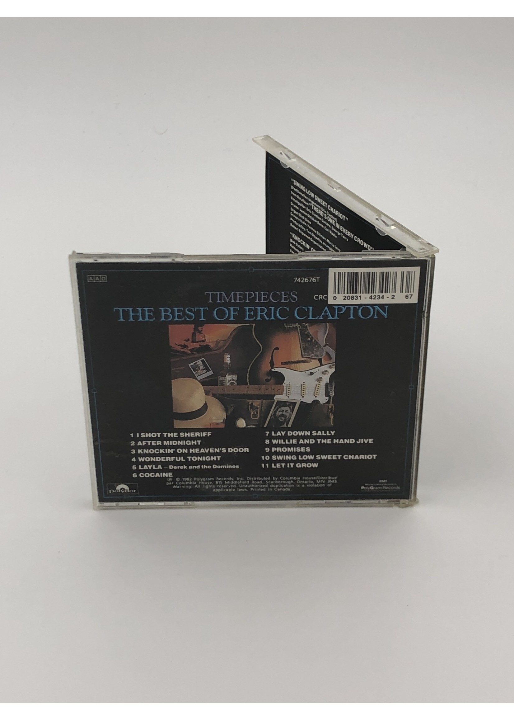 CD The Best of Eric Clapton: Timepieces CD