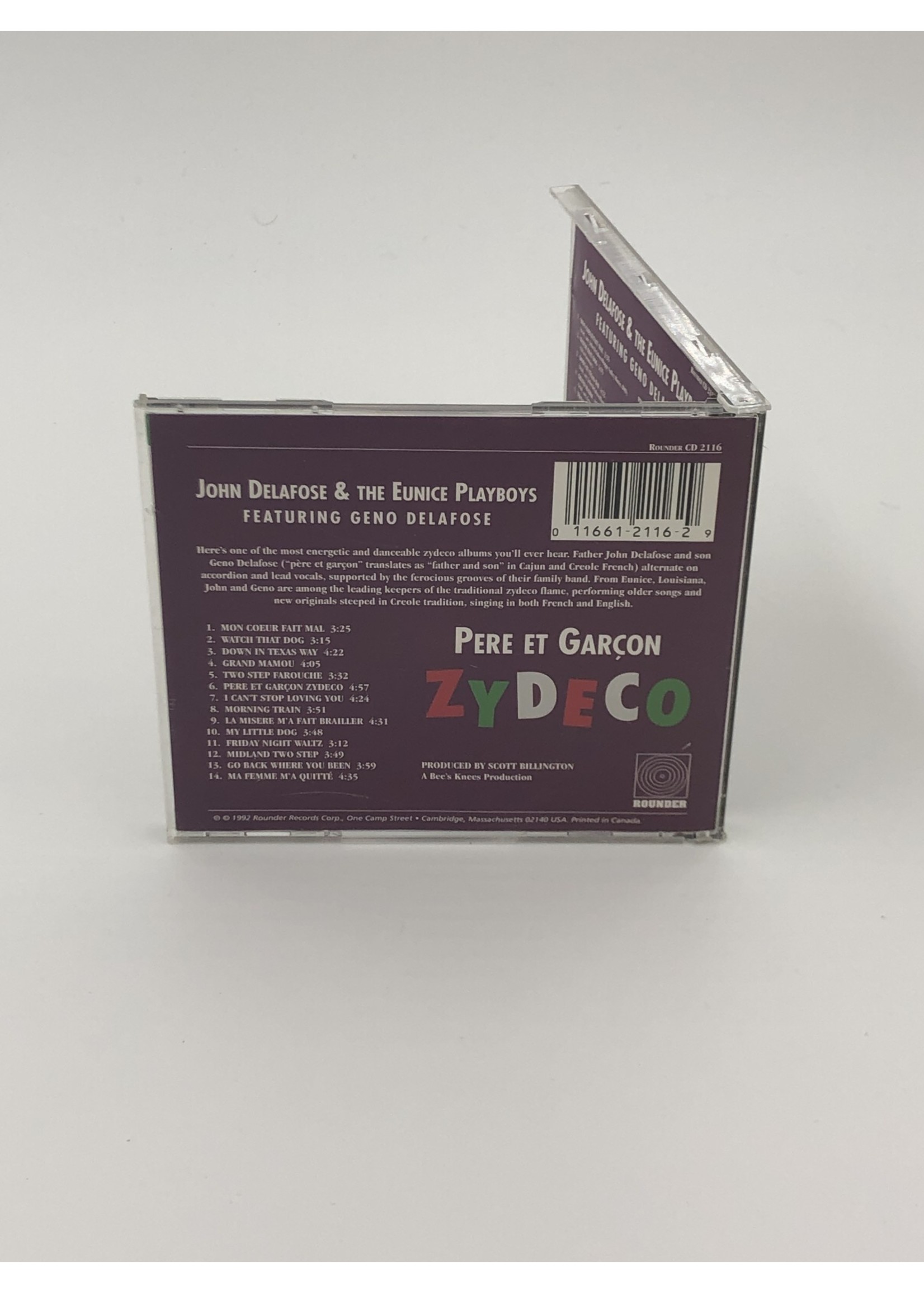 CD John Delafose & The Eunice Playboys CD