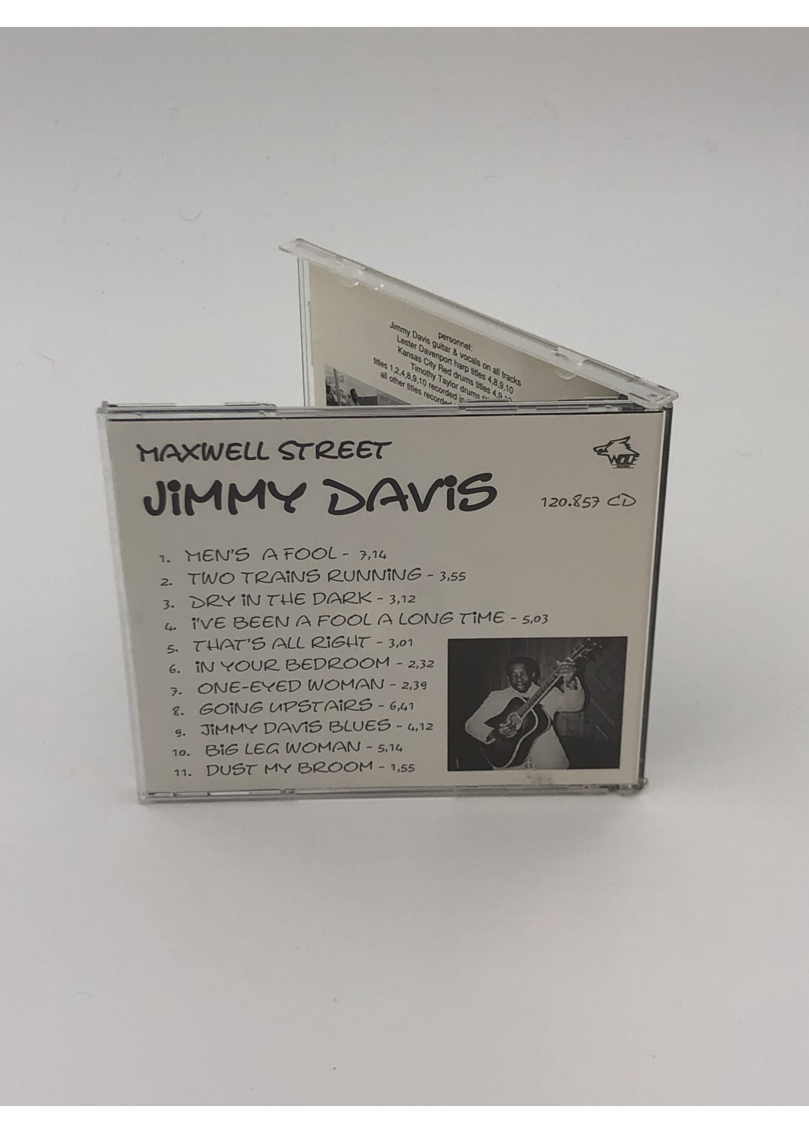 CD Maxwell Streets Jimmy Davis: Chicago Blues Session Volume 11 CD