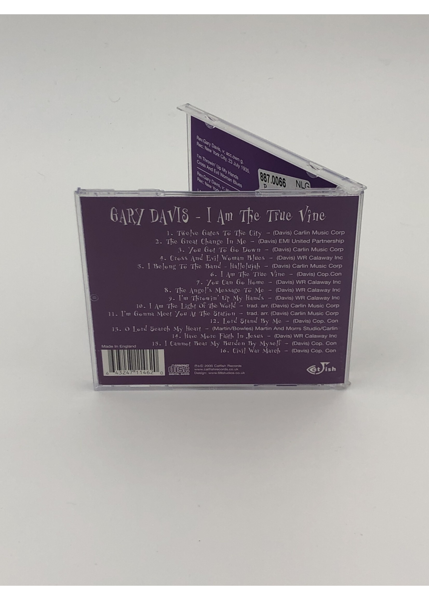 CD Gary Davis: I am the True Vine CD