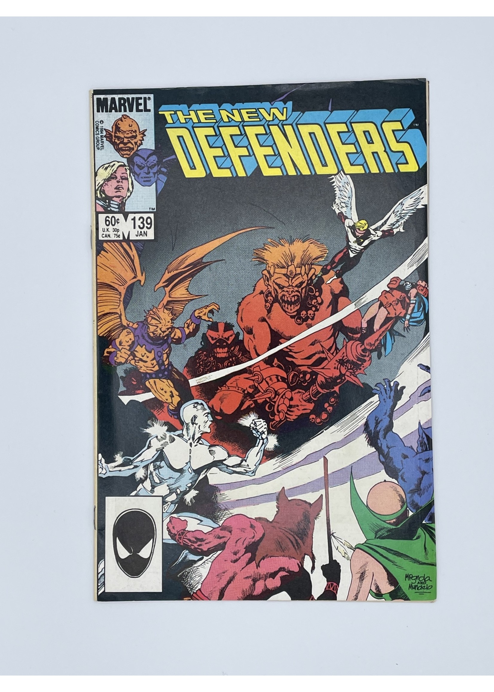 Marvel Defenders #139 Marvel January 1985
