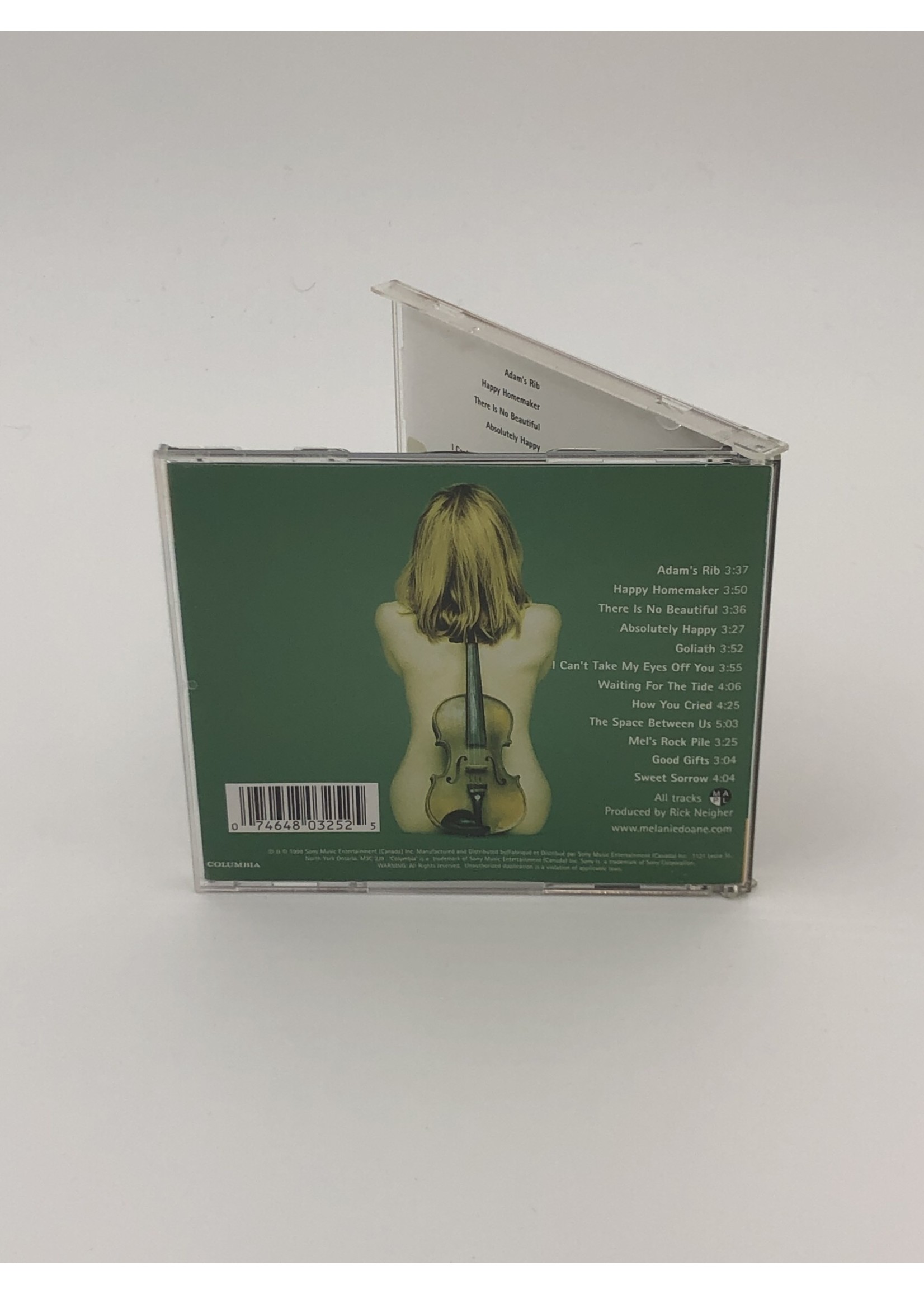 CD Melanie Doane: Adam's Rib CD
