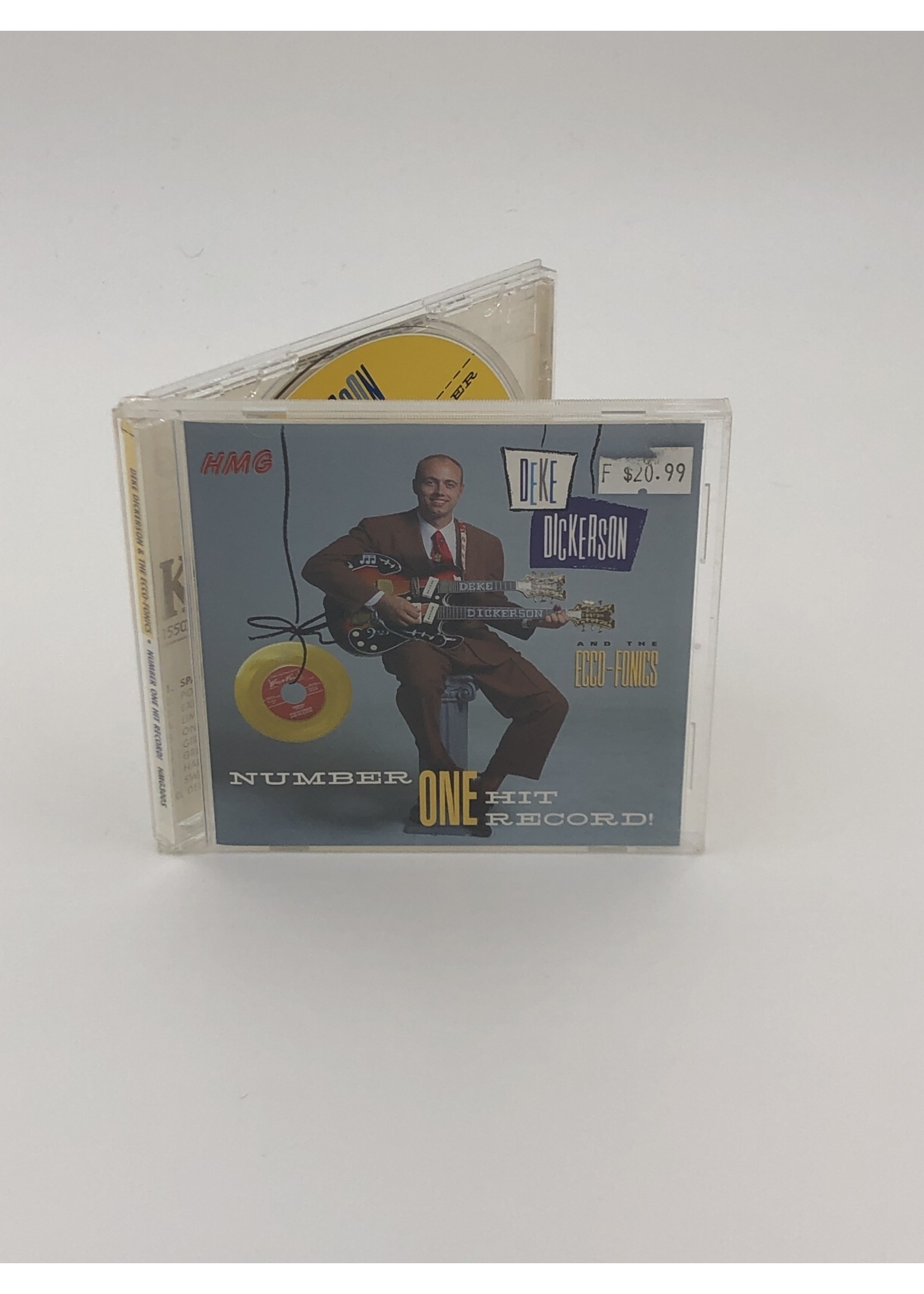 CD Deke Dickerson & The Ecco-fonics: Number 1 Hit Record CD