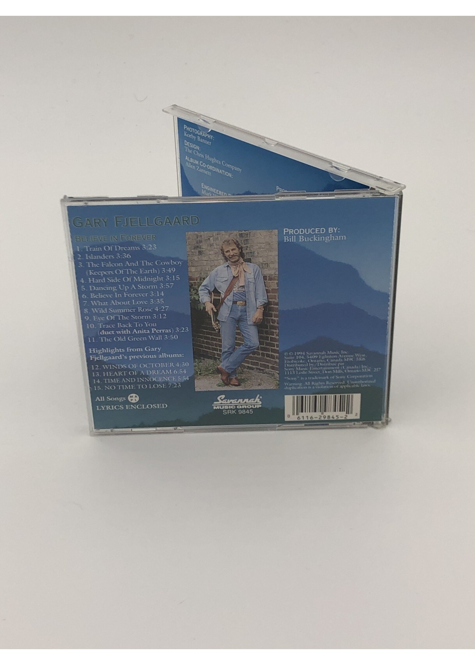 CD Gary Fjellgaard: Believe in Forever CD