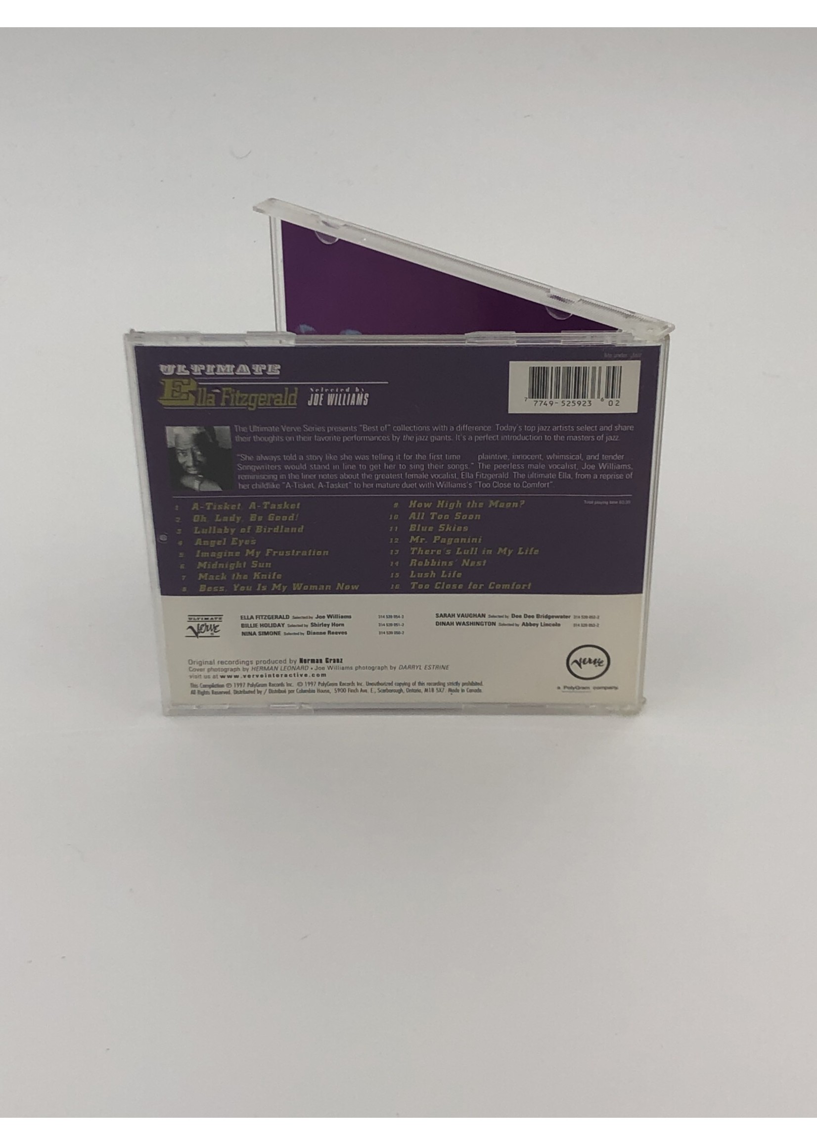 CD Ultimate Ella Fitzgerald CD