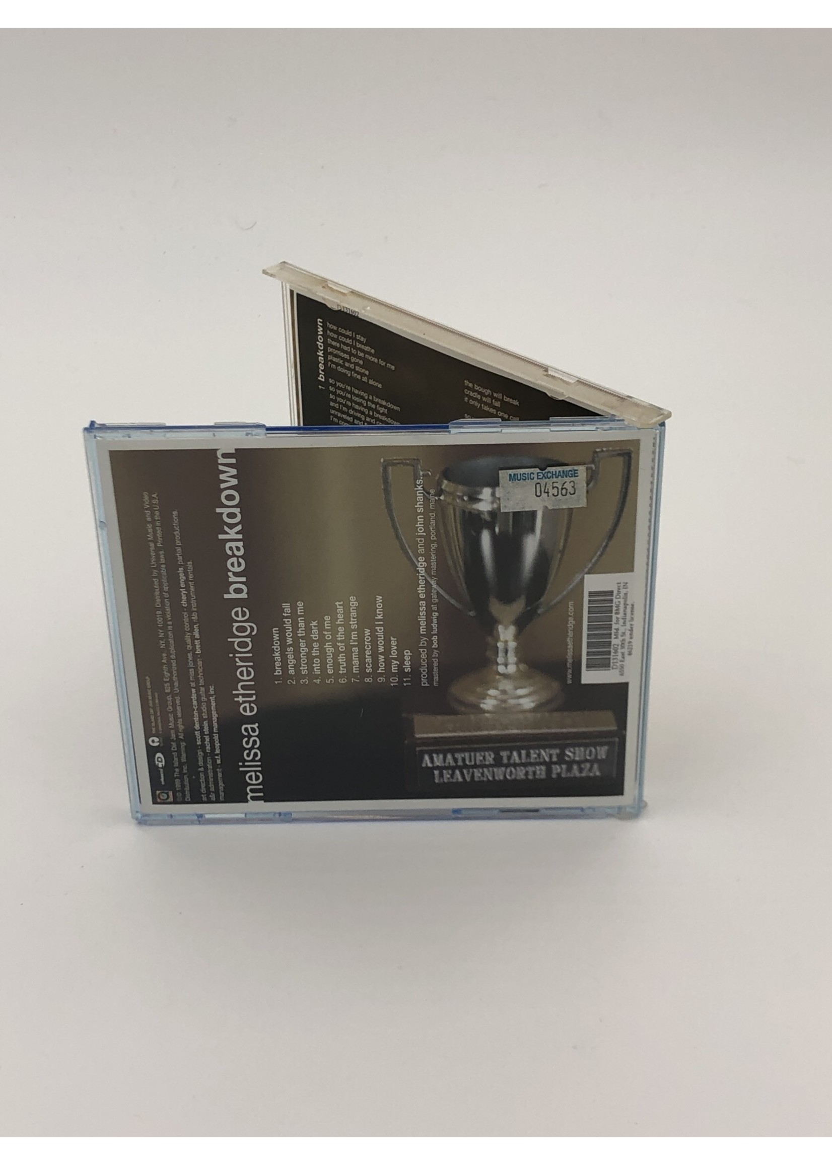 CD Melissa Etheridge: Breakdown CD