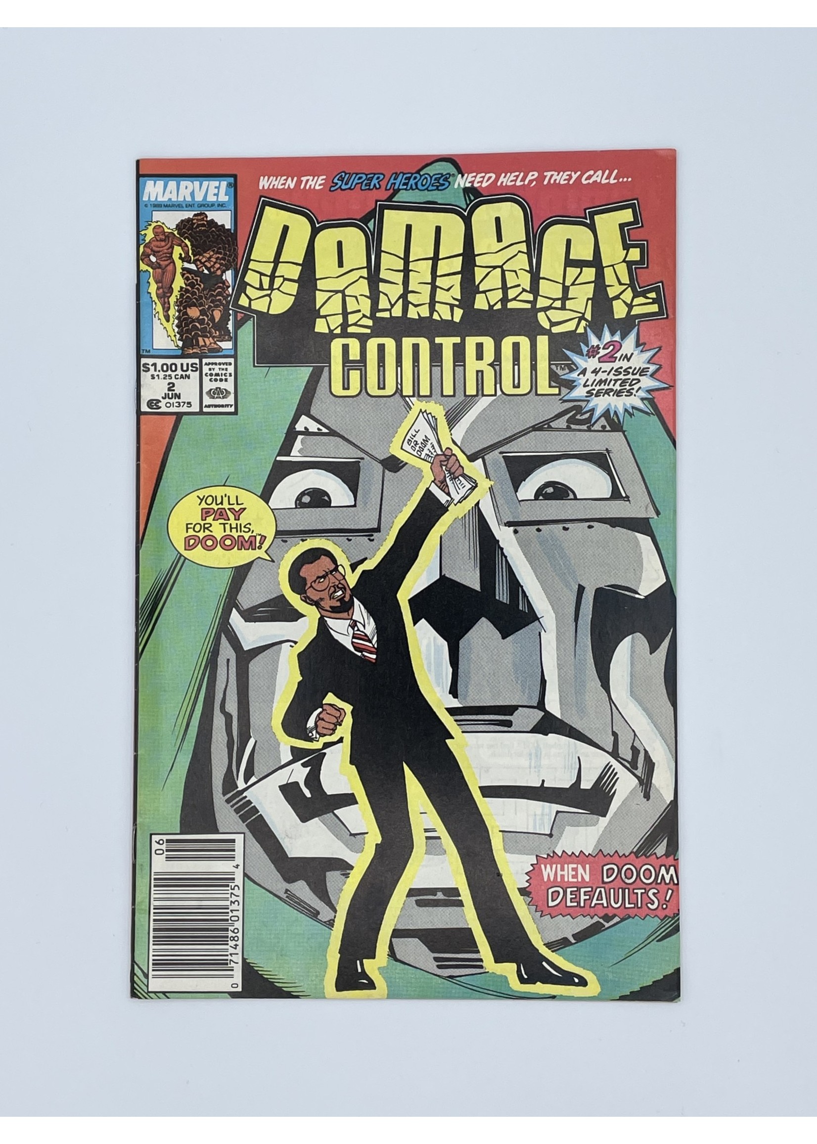 Marvel Damage Control #2 Marvel June 1989