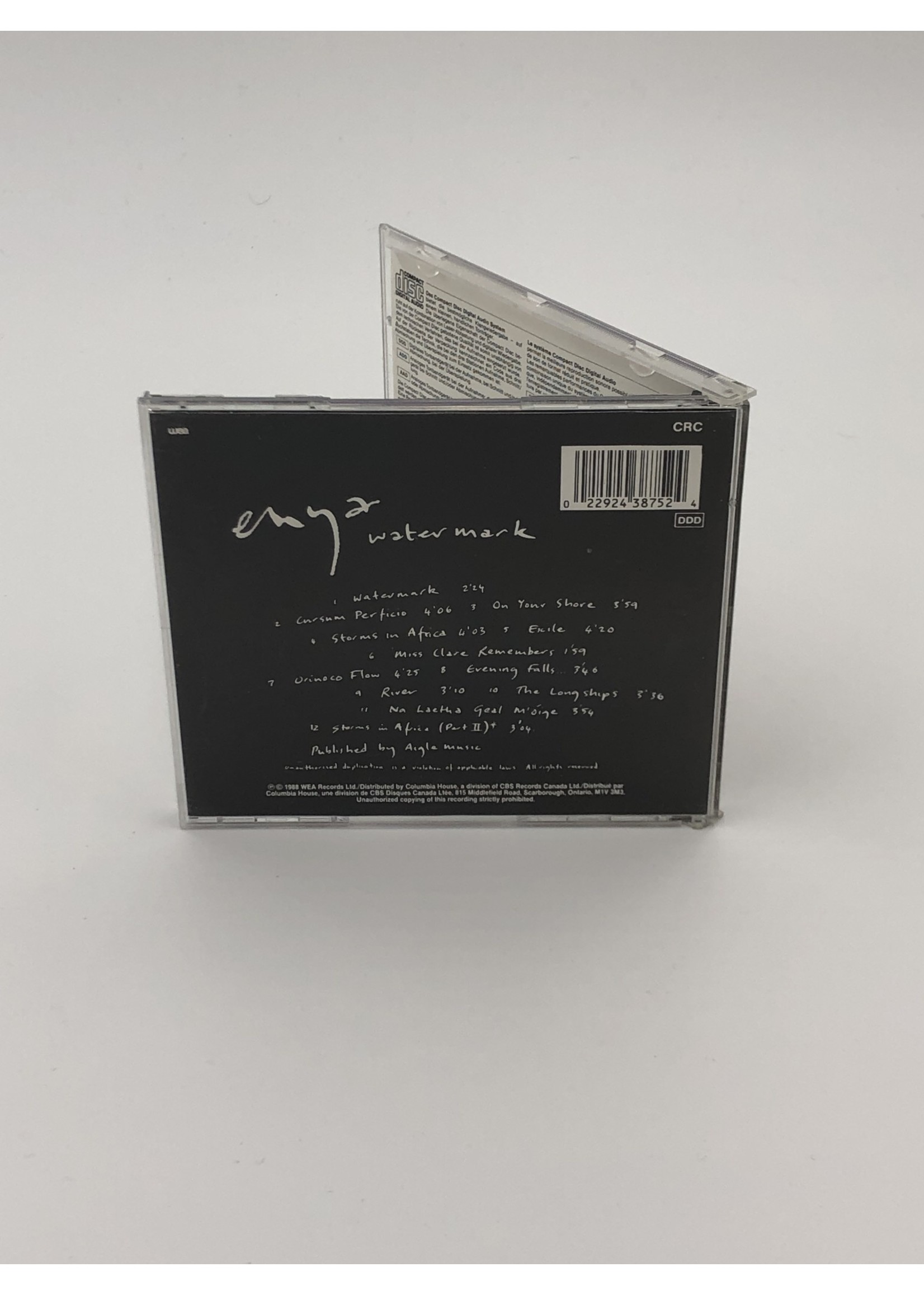 CD Enya Watermark CD