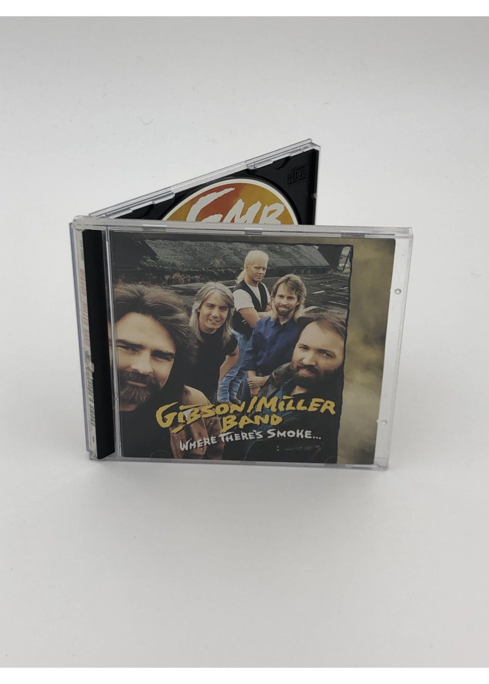 CD Gibson Miller Band: Where There's Smoke CD