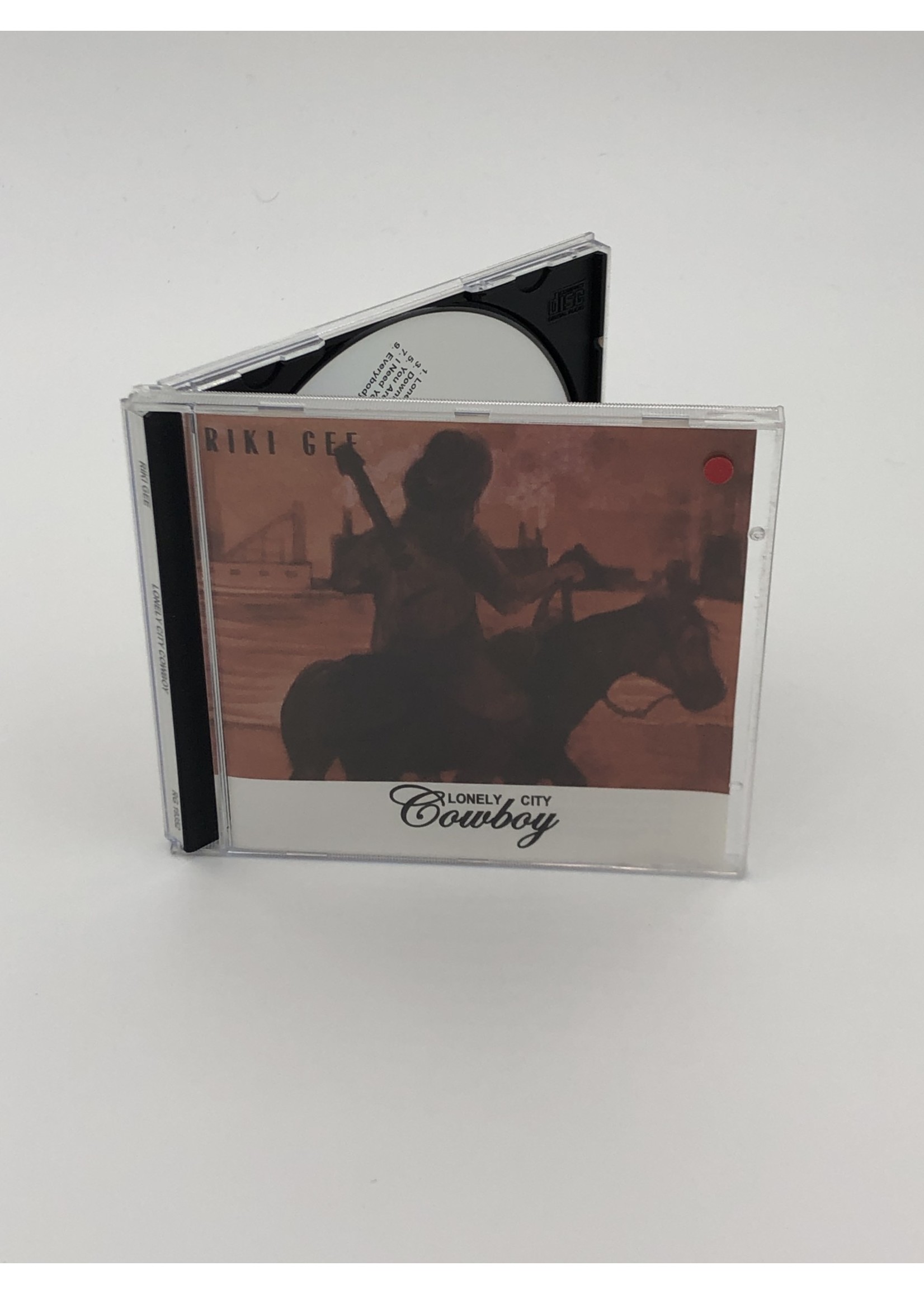 CD Riki Gee: Lonely City Cowboy CD