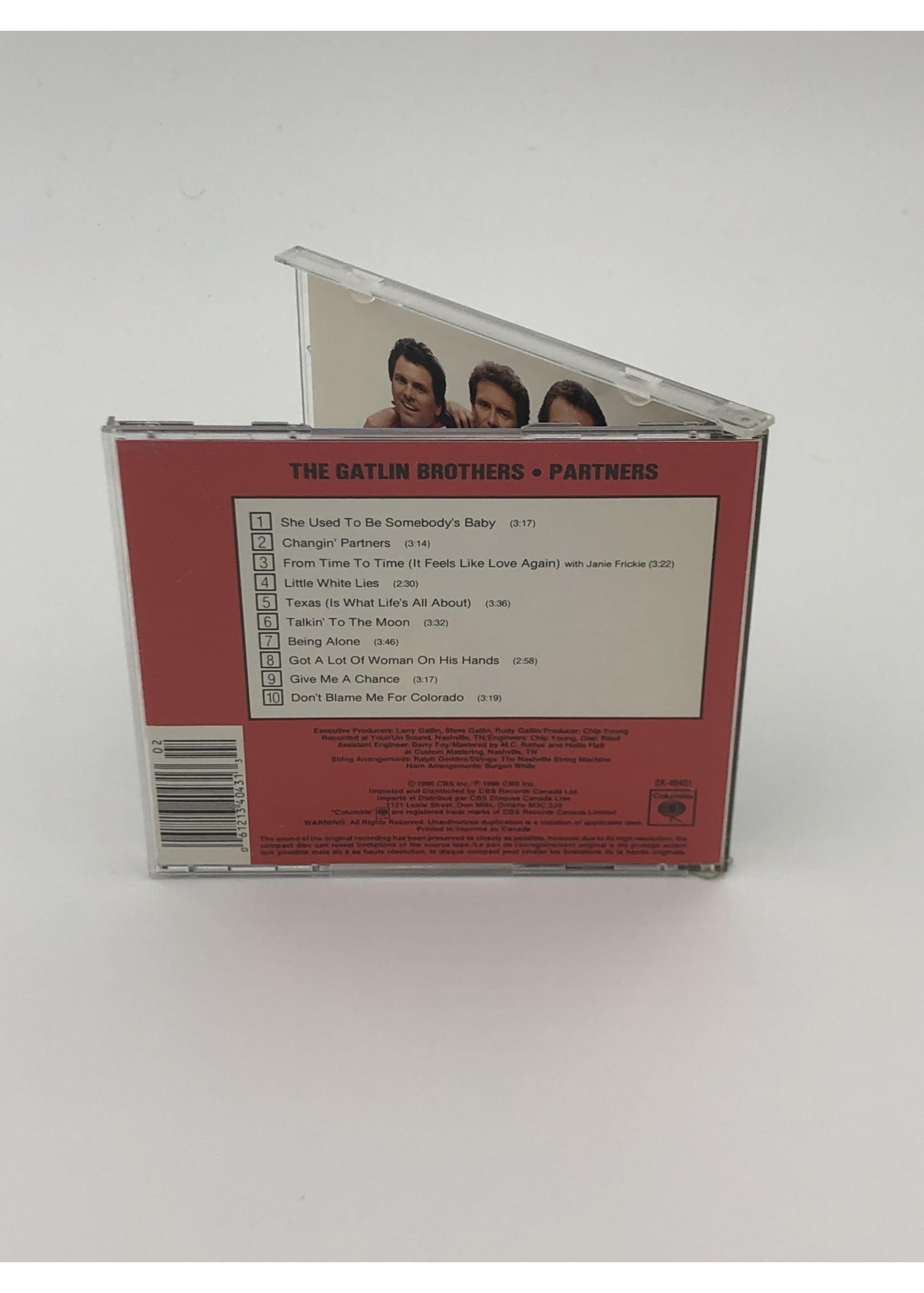 CD The Gatlin Brothers: Partners CD