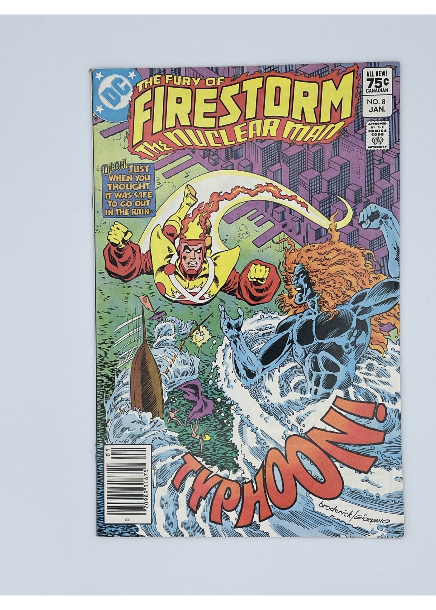 DC Fury Of Firestorm #8 Dc January 1983