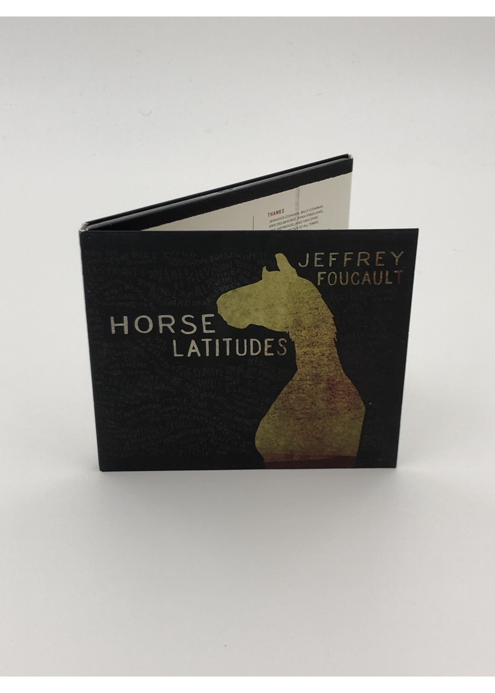 CD Jeffrey Foucault: Horse Latitudes CD