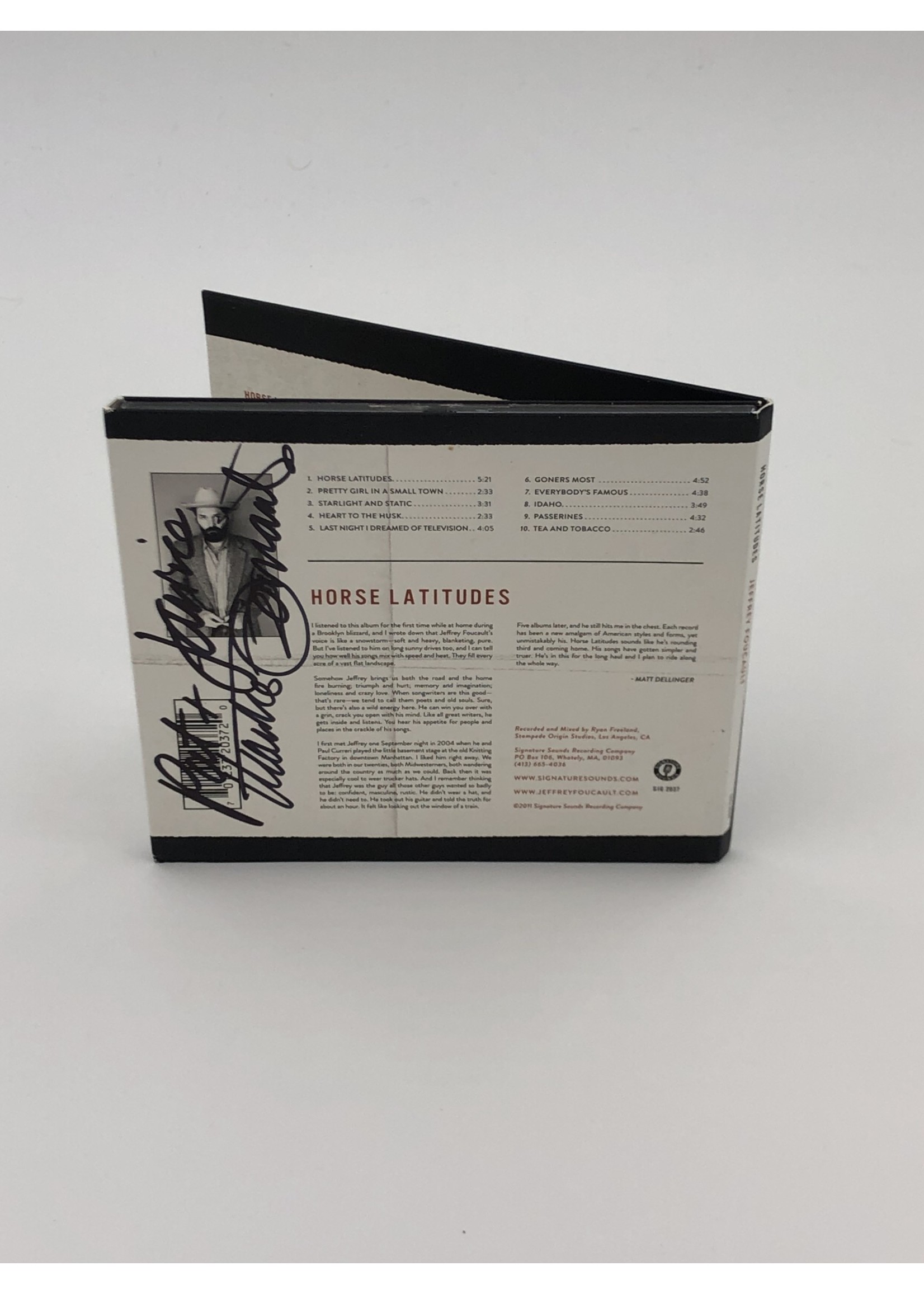 CD Jeffrey Foucault: Horse Latitudes CD