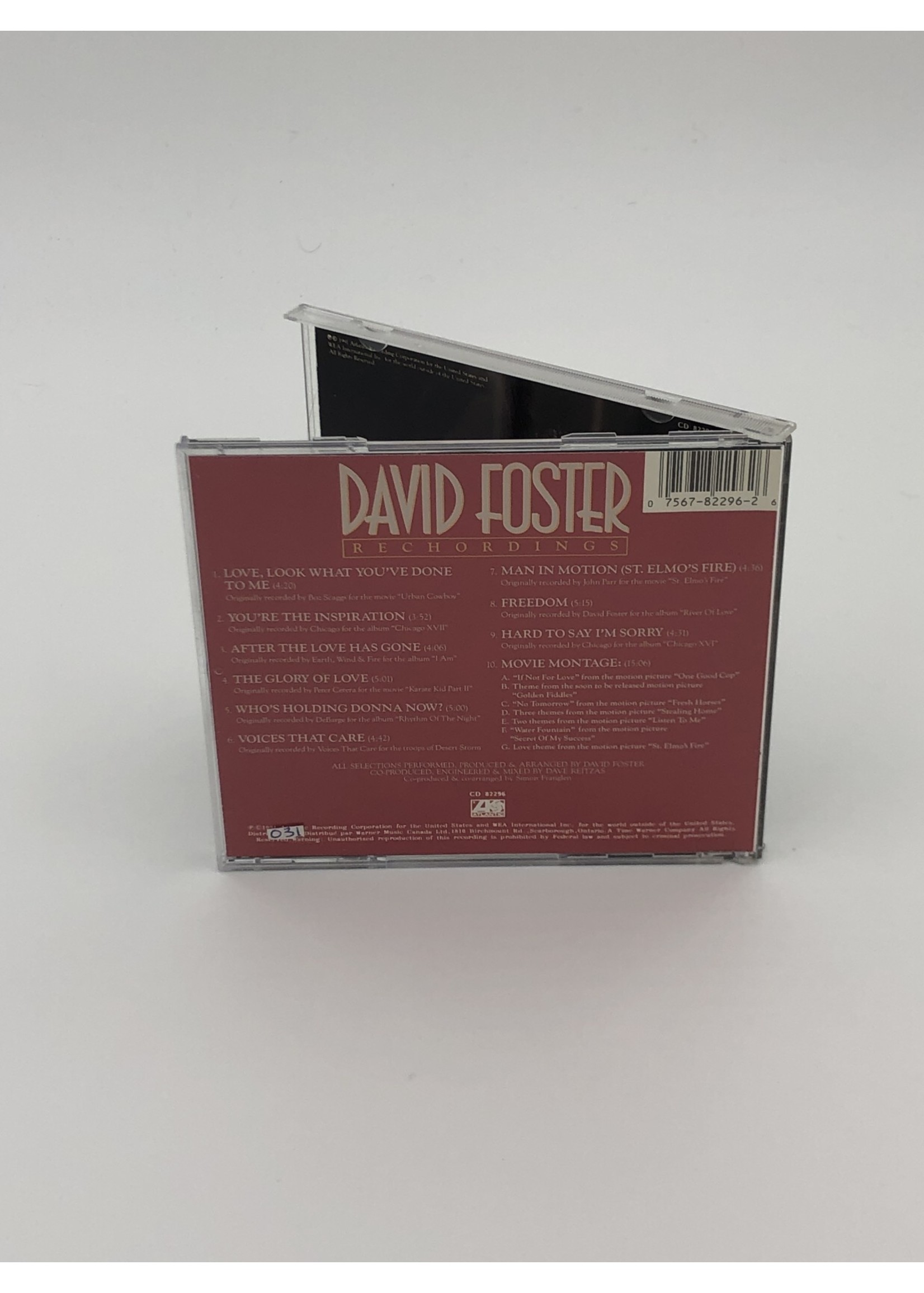 CD David Foster: Rechordings CD