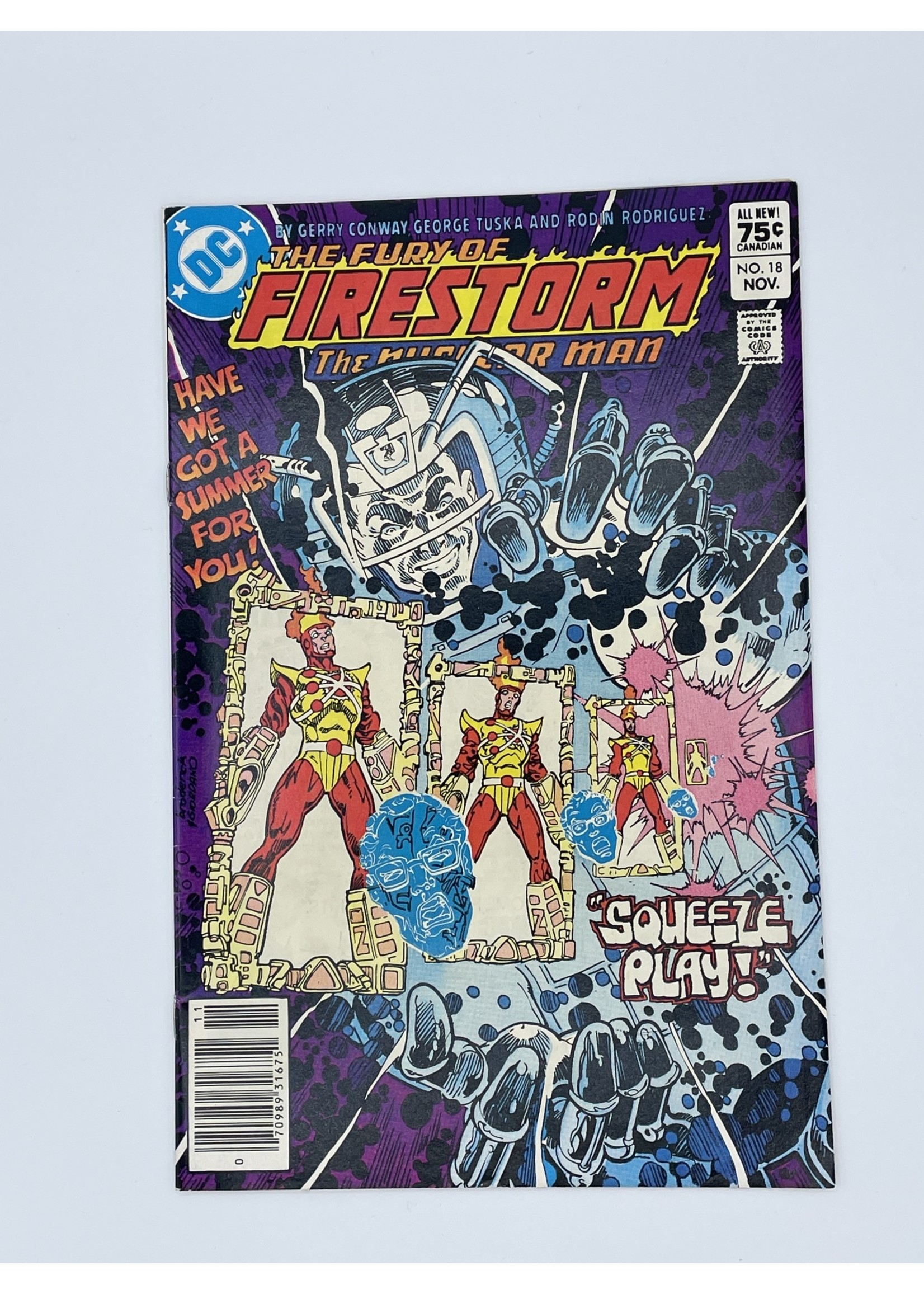 DC Fury Of Firestorm #18 Dc November 1983
