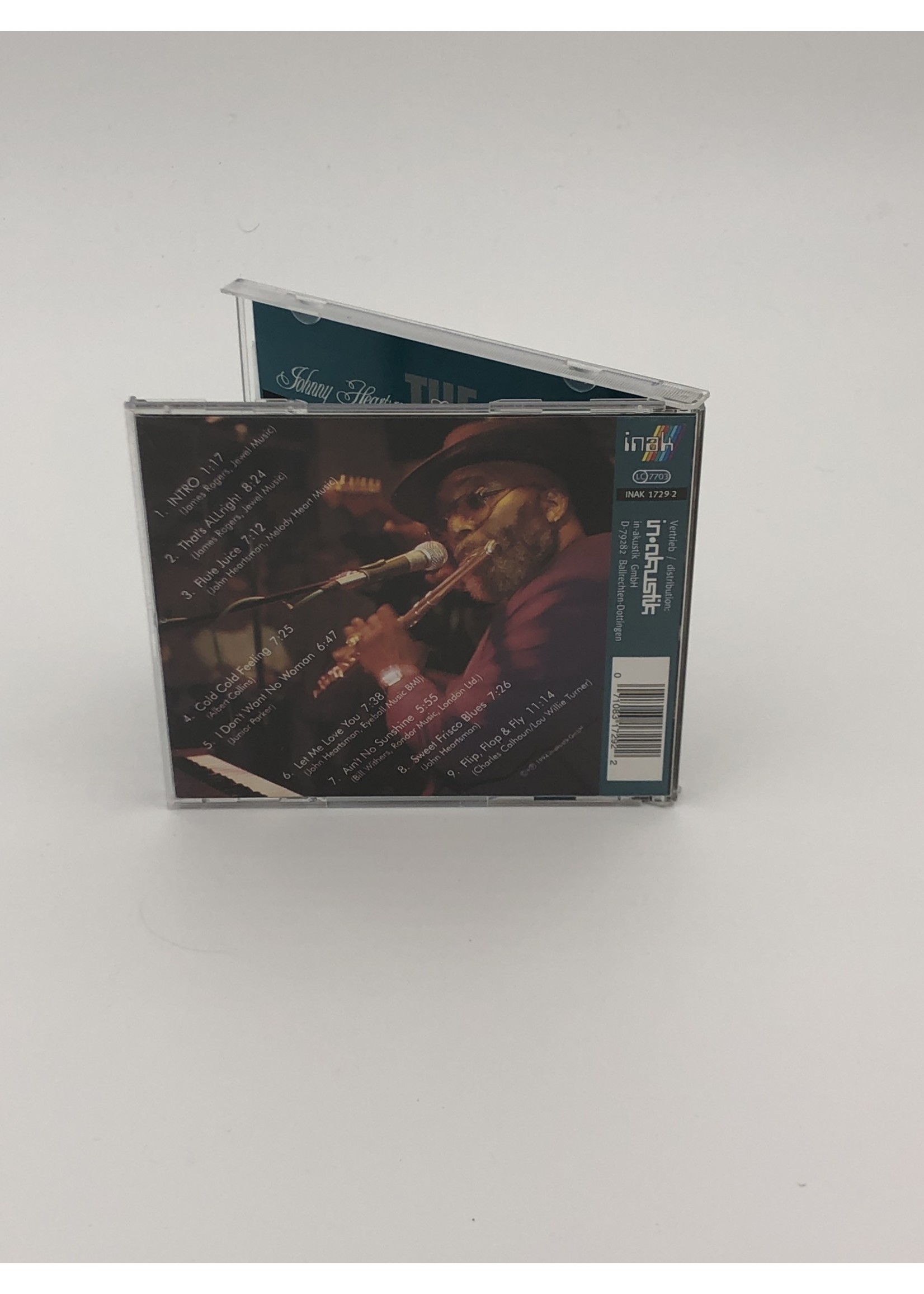 CD Johnny Heartsman & Blues Company: Made in Germany CD