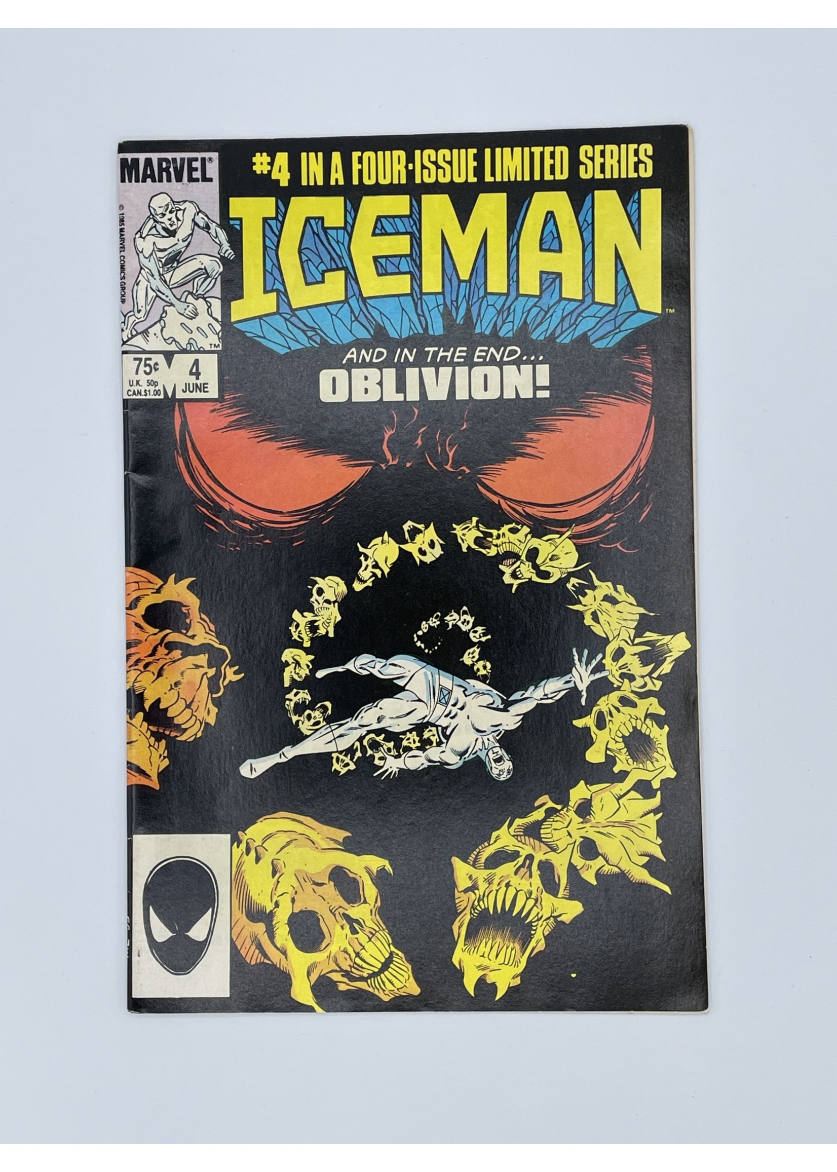 Marvel Iceman #4 Marvel June 1985
