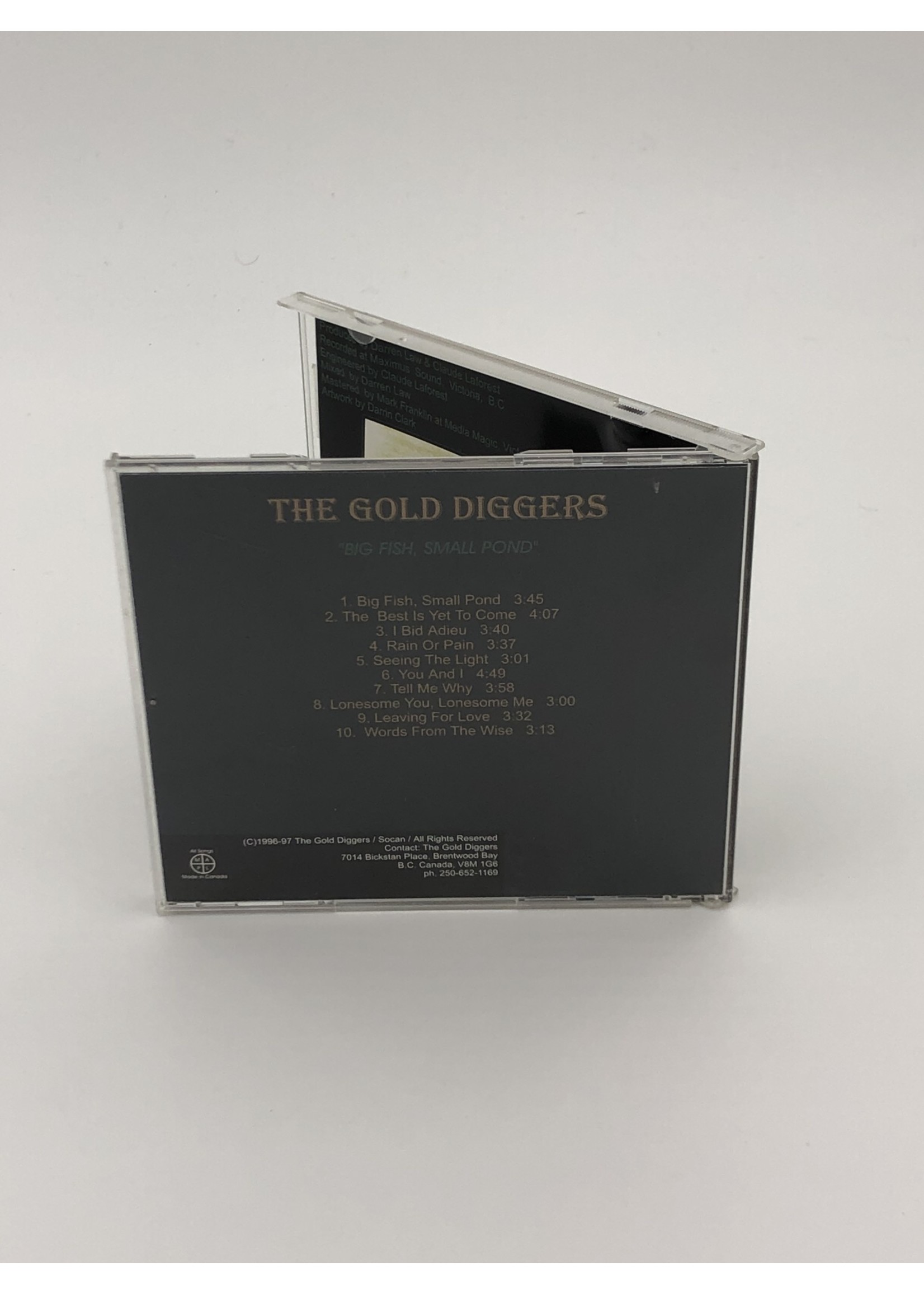 CD The Gold Diggers: Big Fish Small Pond CD