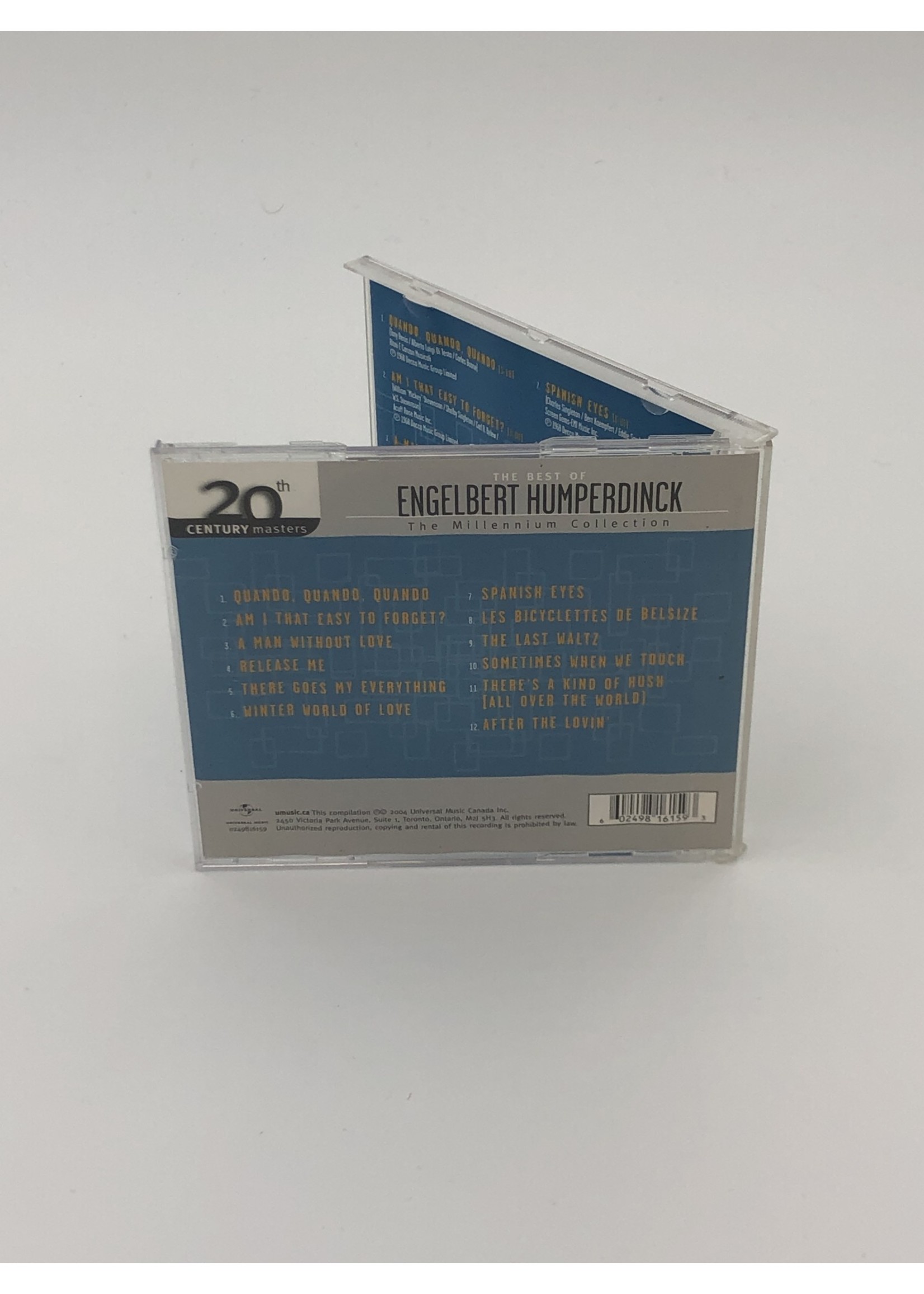 CD The Best of Engelbert Humperdinck CD